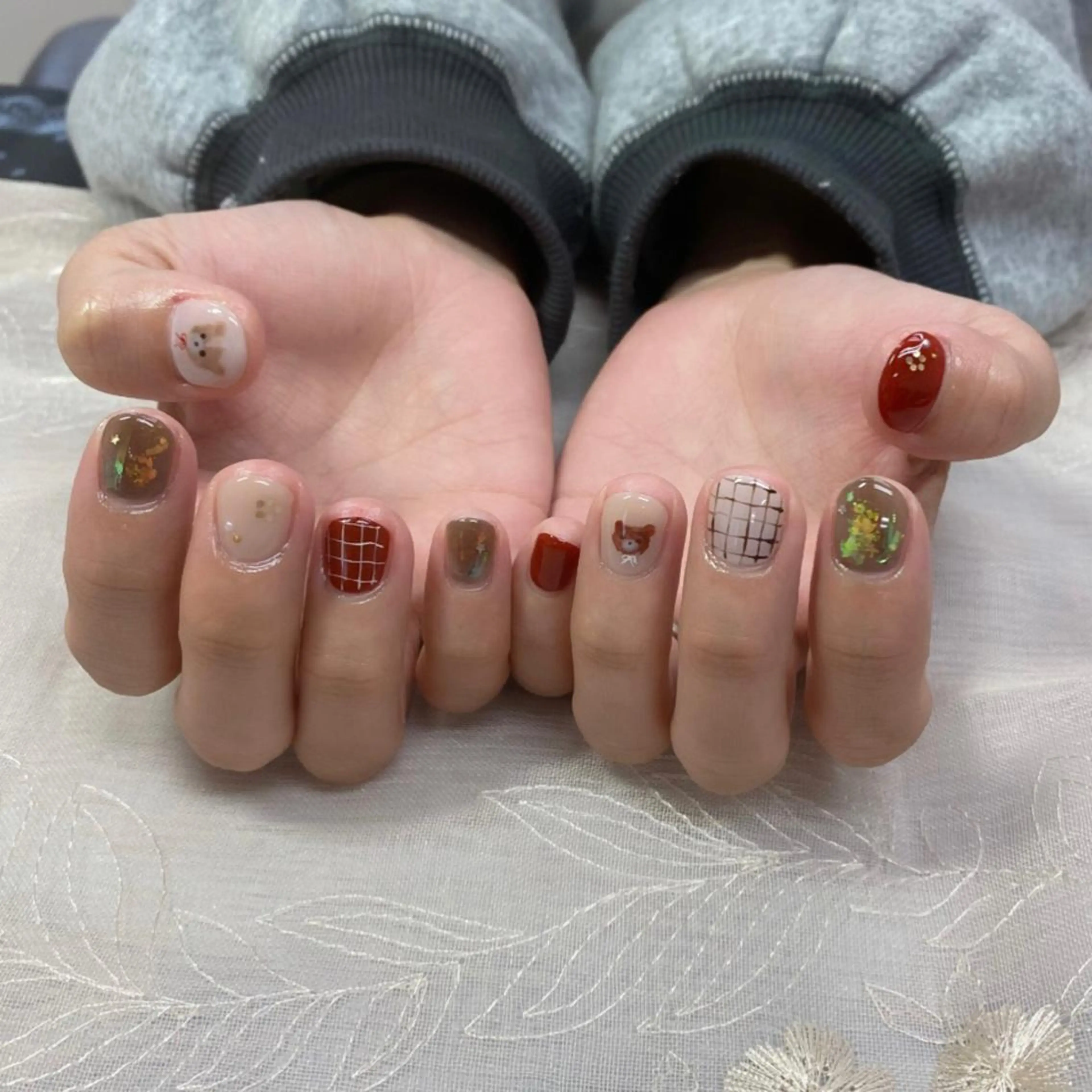 ネイル ショートネイル. Home sweetのネイルデザイン