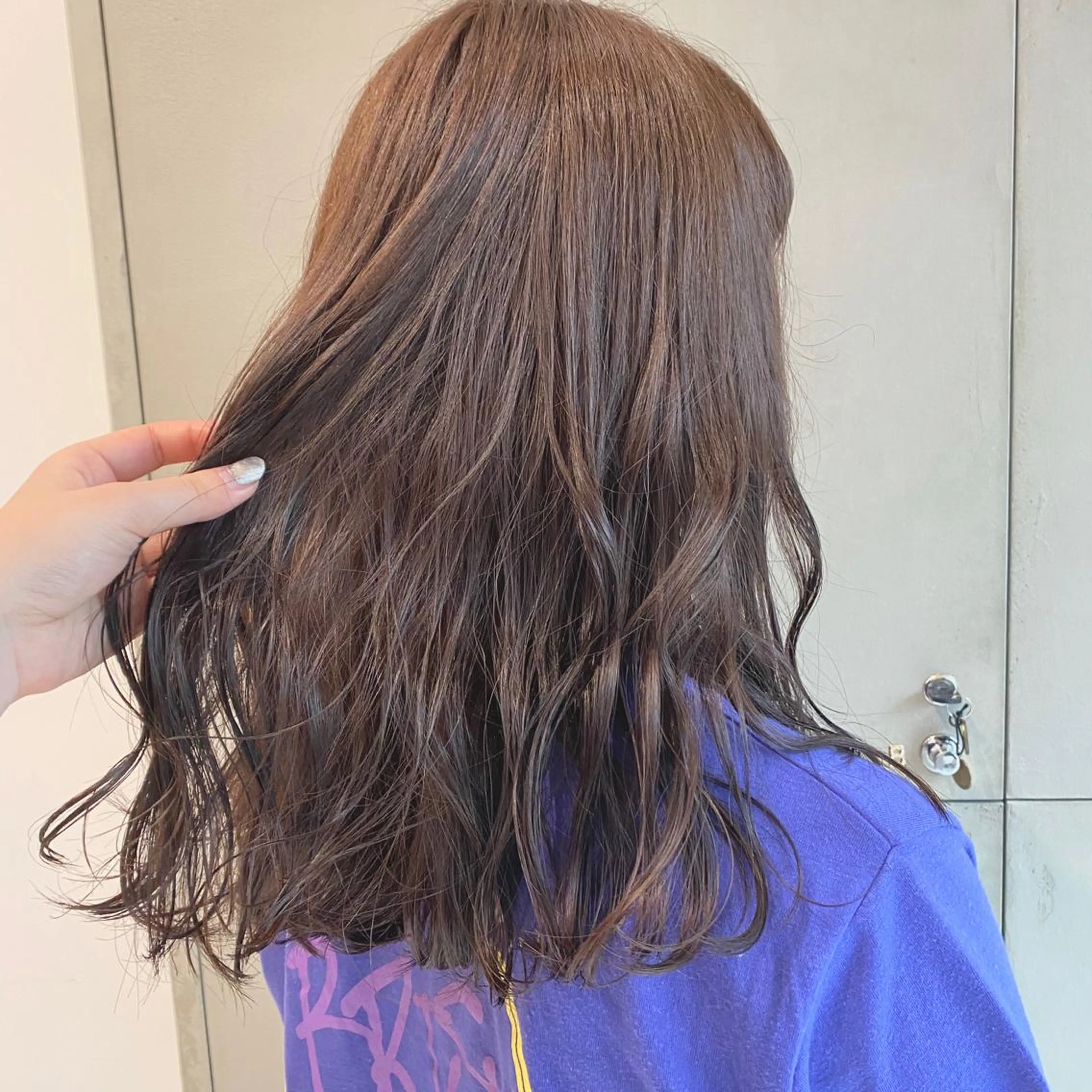 ロング カラー ブラウンカラー ナチュラルブラウン ｱｵﾇﾏﾐﾕ☁️ /ボブ/ハイトーン/のヘアスタイル