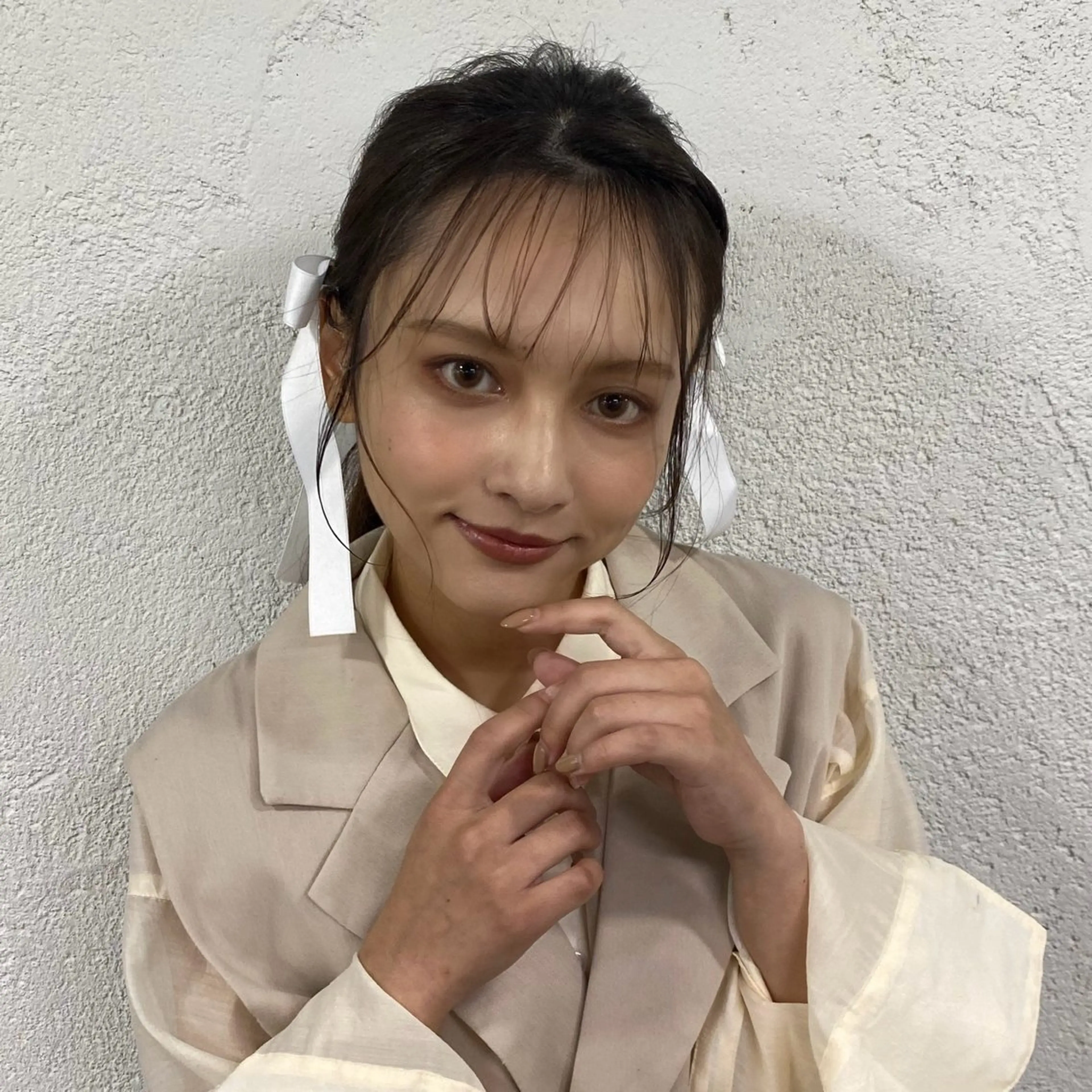 👱🏻♀️ྀིヘアセット➕フルメイク🎀🤍の写真