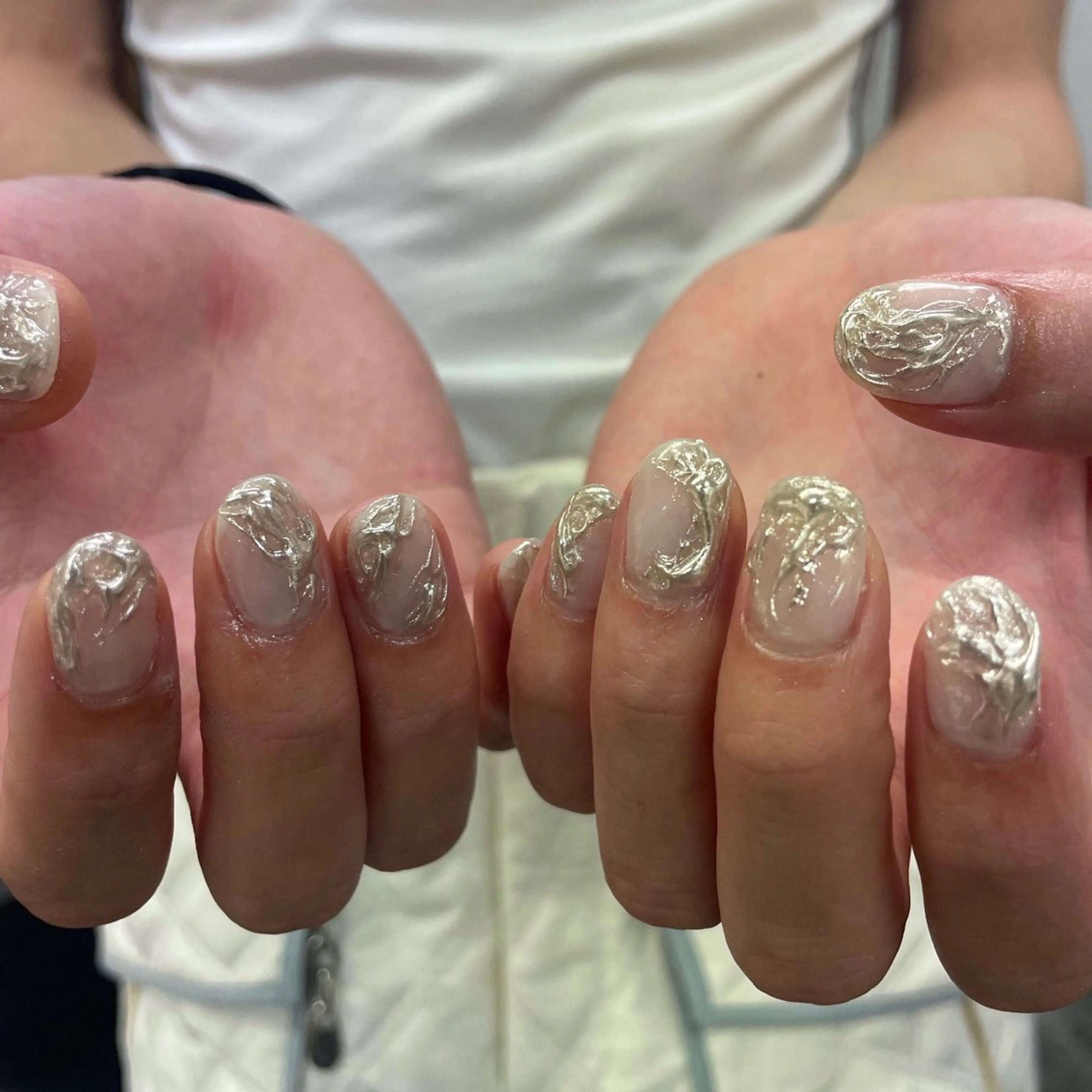 ネイル アートネイル ジェルネイル ニュアンスネイル スカルプネイル nailstudio eviz新宿店のネイルデザイン