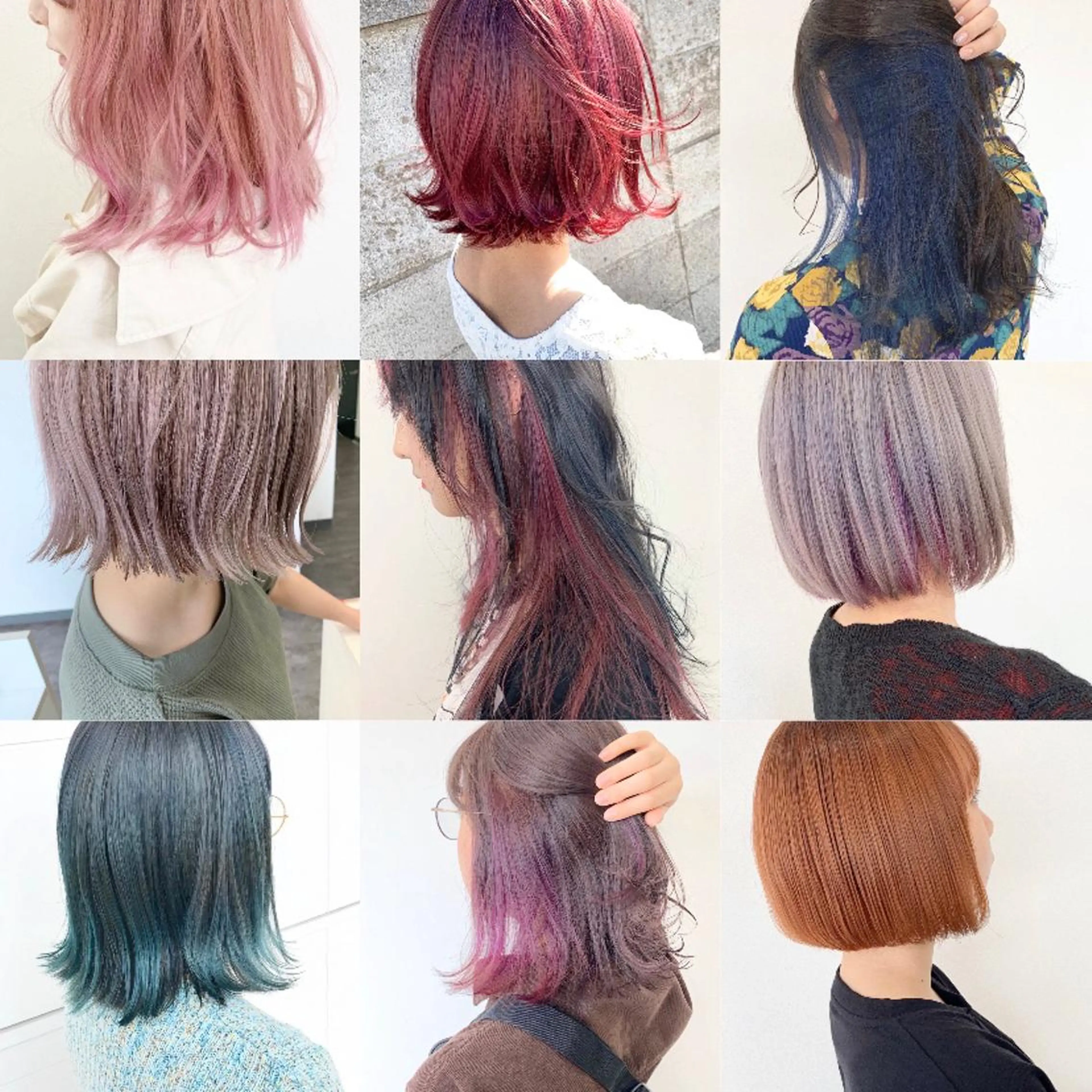 ミディアム カラー カット ヘアカラー 高円寺 utuwa🌟まなみのヘアスタイル