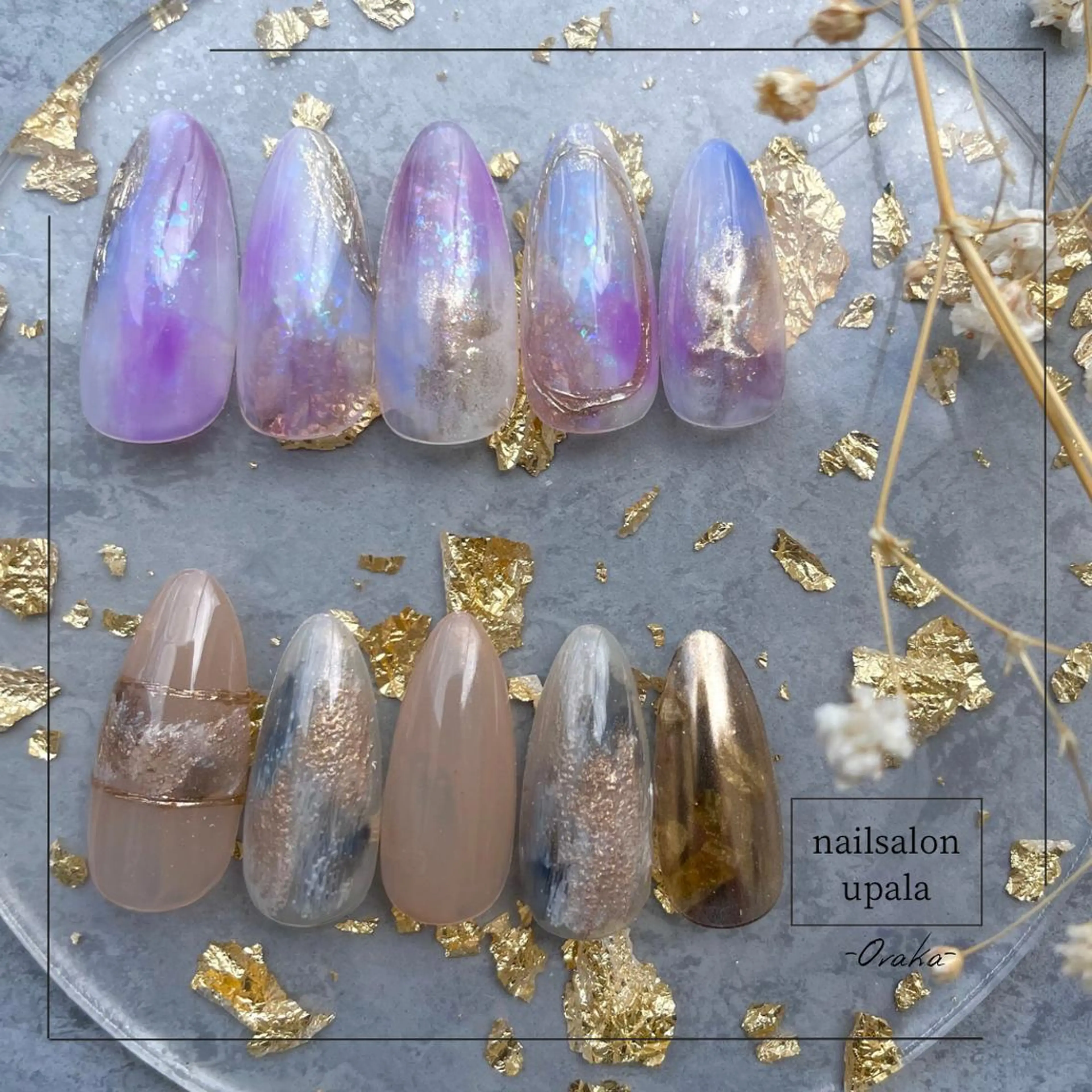 ネイル 入学式 卒業式 ニュアンスネイル 春ネイル ワンホンネイル ハンドネイル upala Mayukoのネイルデザイン