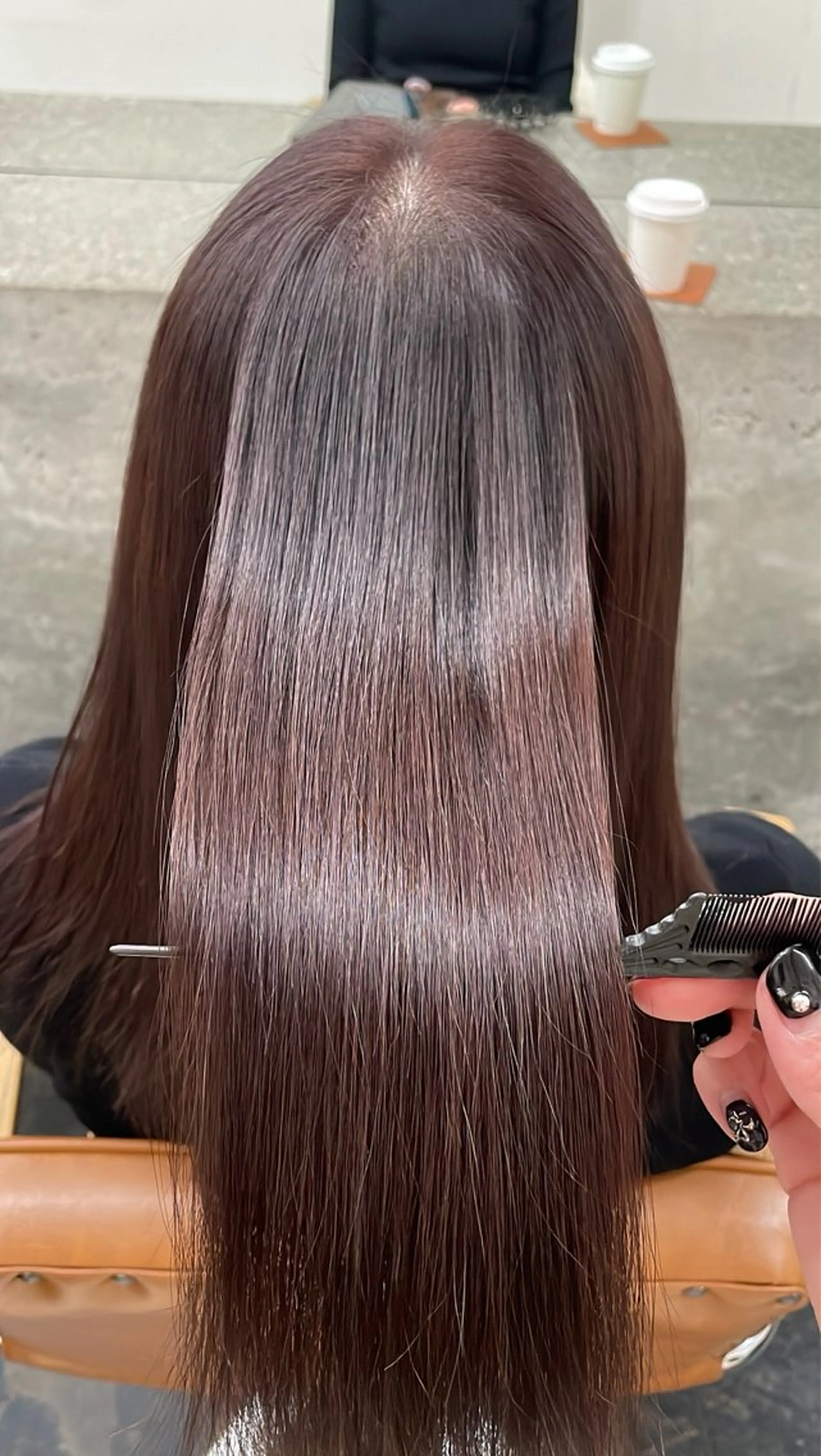ロング カラー ヘアカラー ✨️パーマ✨ たなかひろとのヘアスタイル