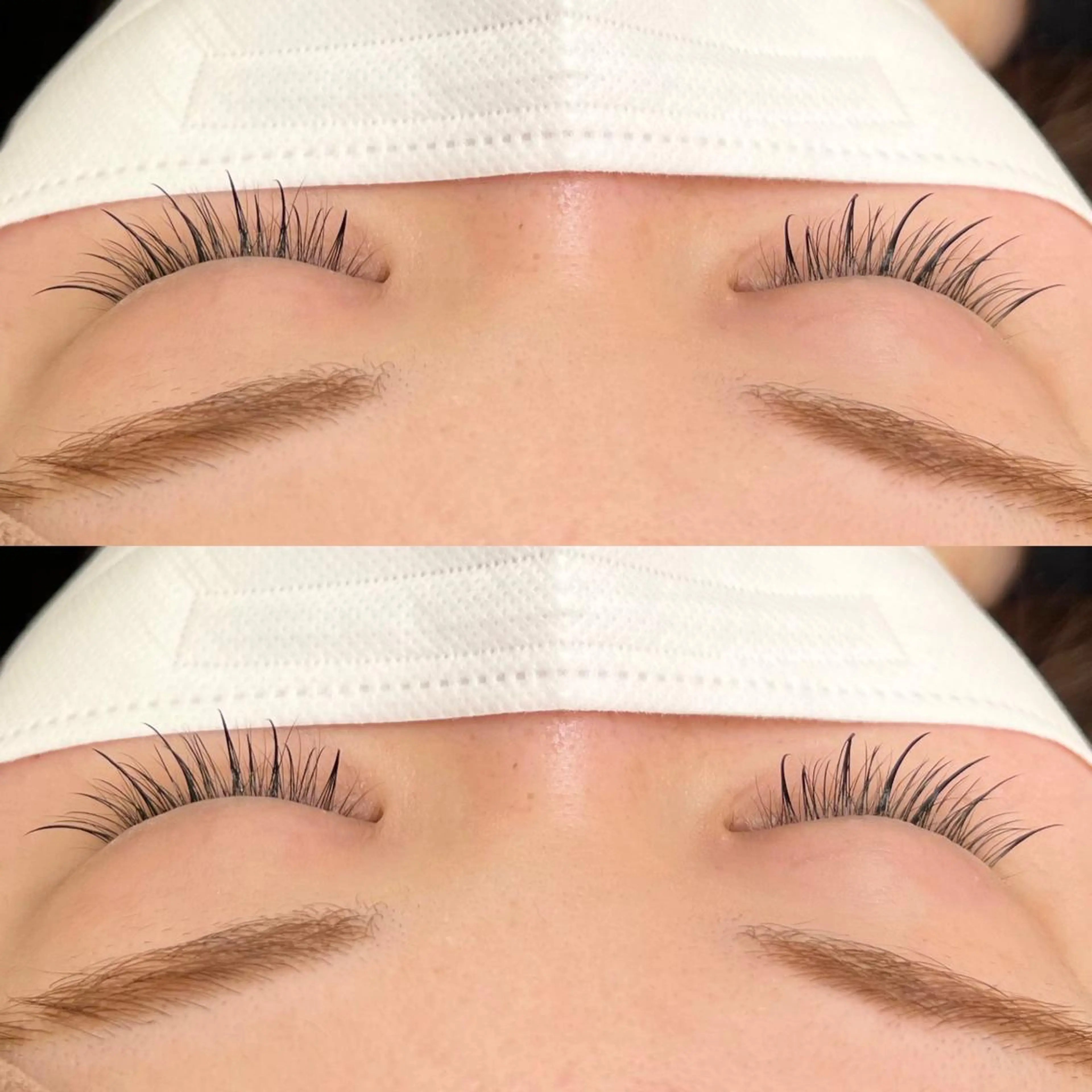 マツエク・マツパ アイブロウ フラットラッシュ パリジェンヌラッシュリフト まつげパーマ 下まつげエクステ 一重×まつ毛パーマ Cherie Kawaguchiのマツエク・マツパデザイン