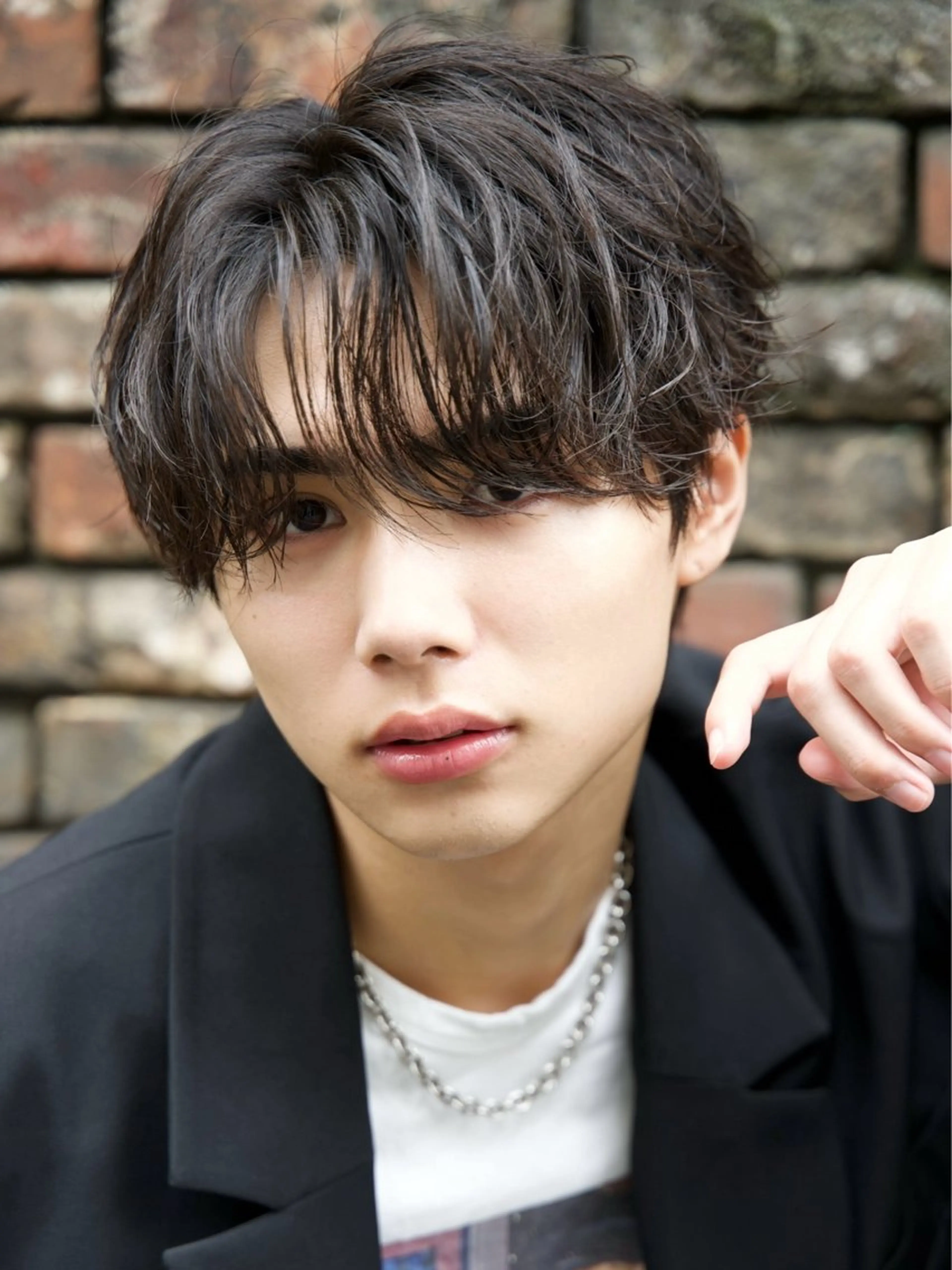 メンズ フェザーパーマ メンズパーマ カット パーマ 【公式】LUCEY 川越のヘアスタイル