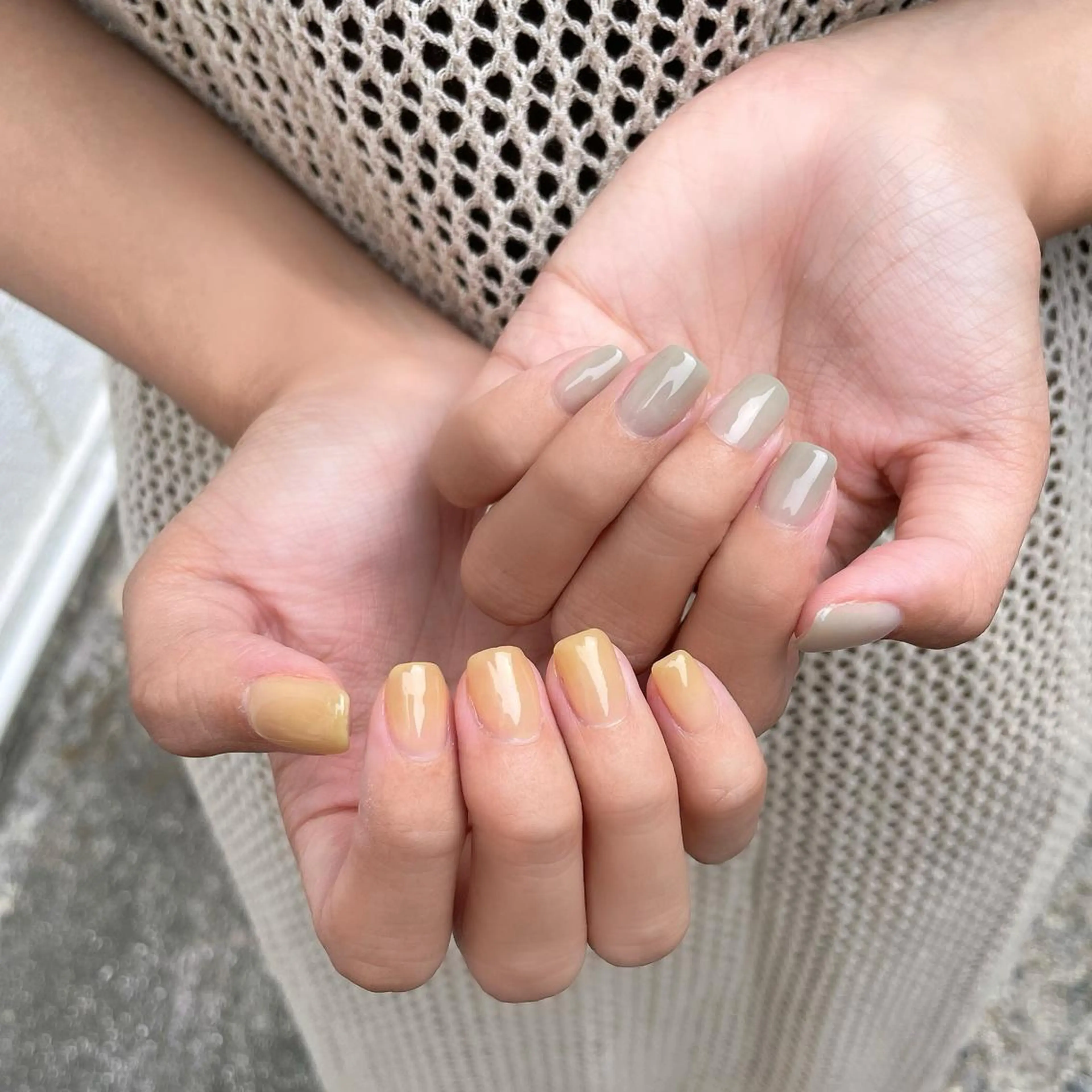 ネイル グラデーション ハンドネイル Lofinails ちひろのネイルデザイン