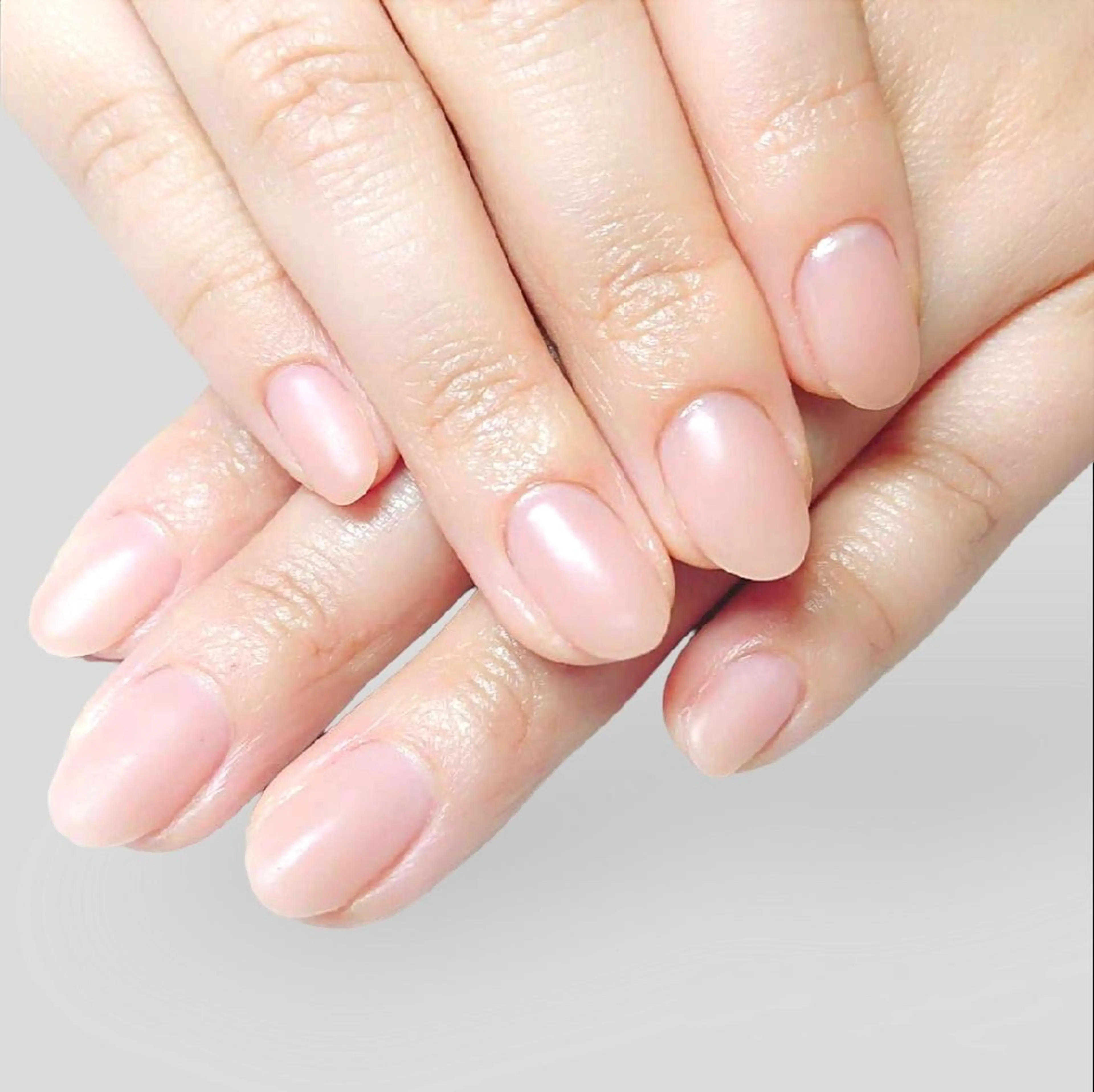 ネイル ジェルネイル オフィスネイル ワンカラーネイル パラジェル ピンク ハンドネイル フットネイル ハンドケア 川畑爪商店 品川高輪 同時施術が人気🌿のネイルデザイン