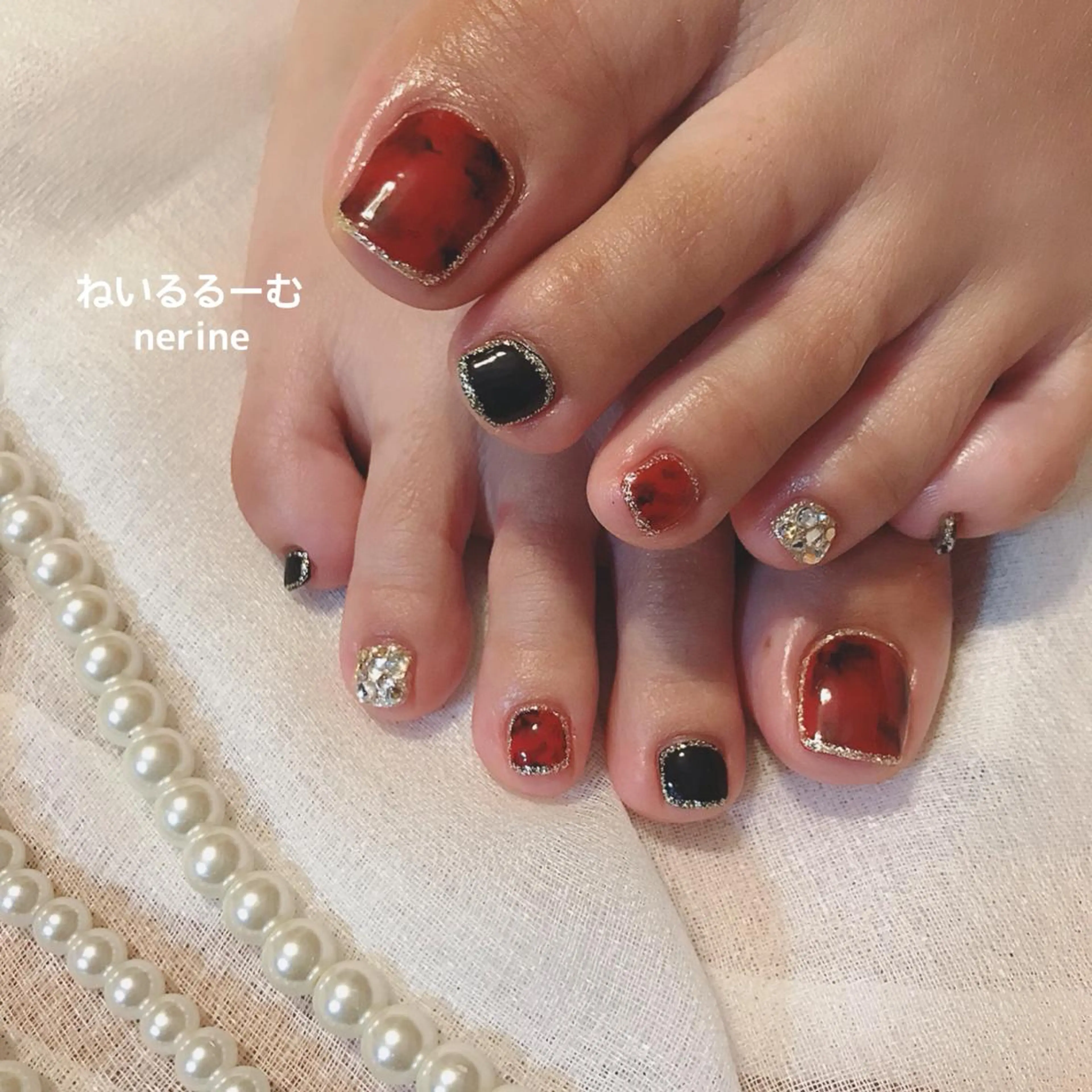 ネイル フットネイル NAILST Naomiのネイルデザイン