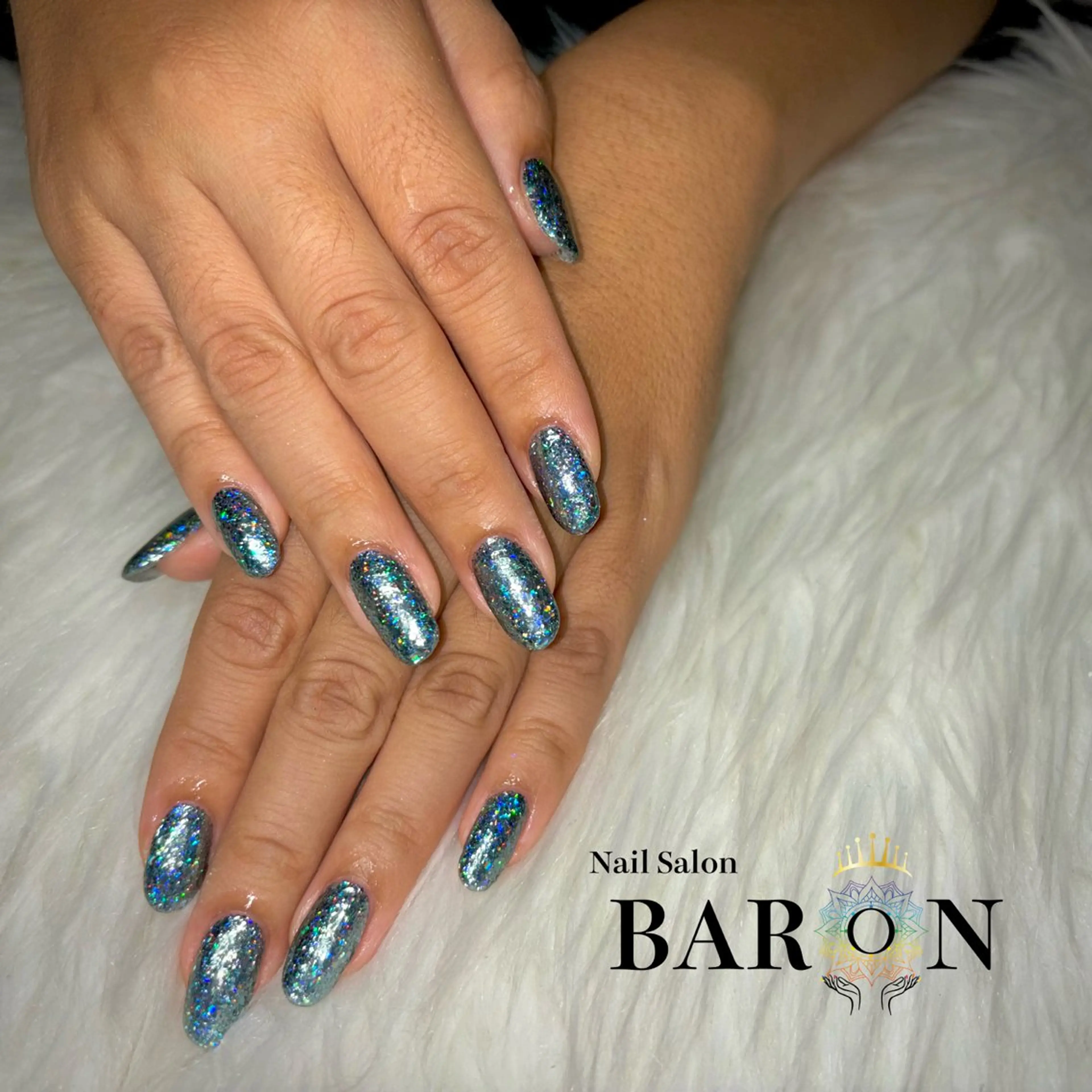 ネイル キラキラネイル ♛BARON♛ MANAのネイルデザイン