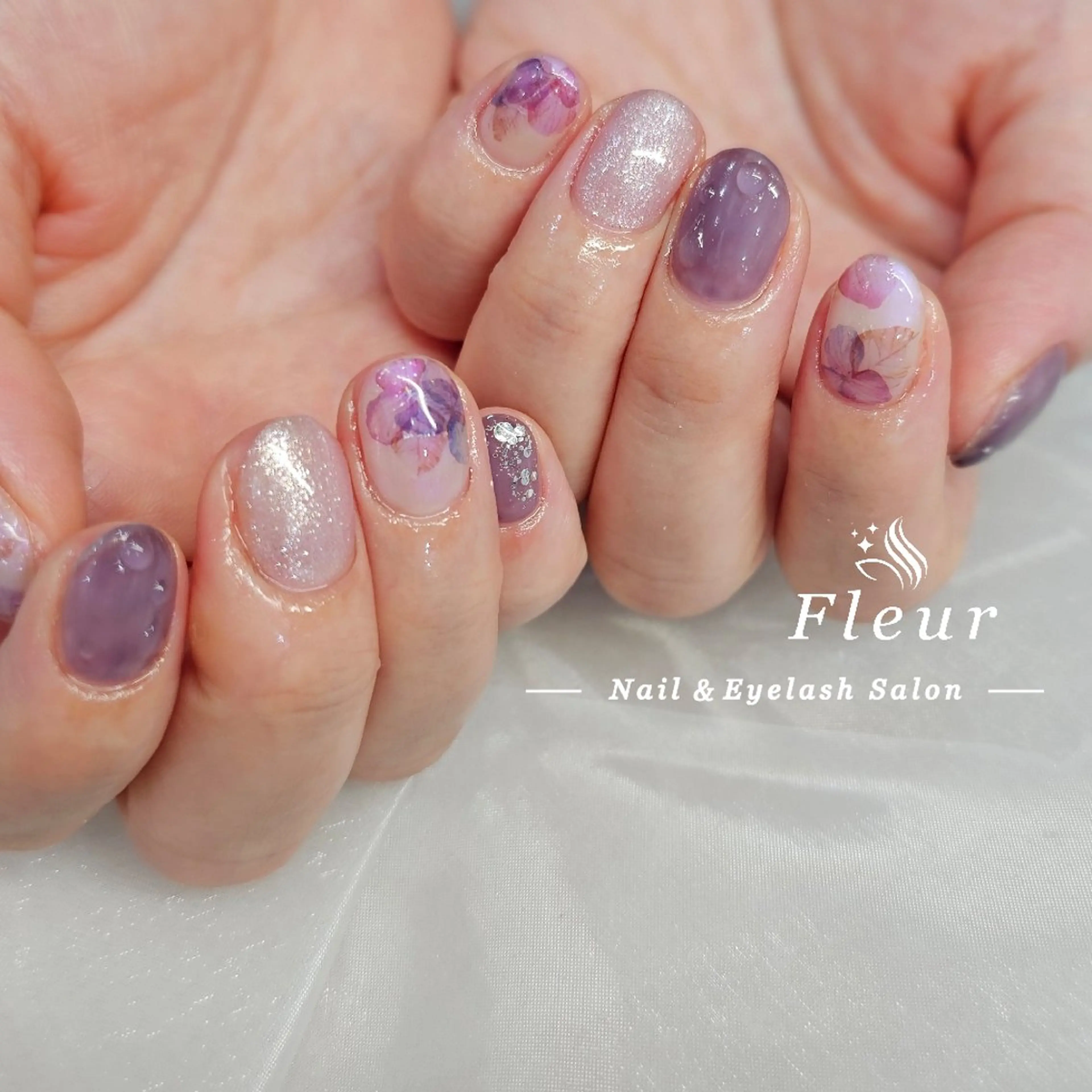ネイル nail&eye ♡Fleur♡のネイルデザイン