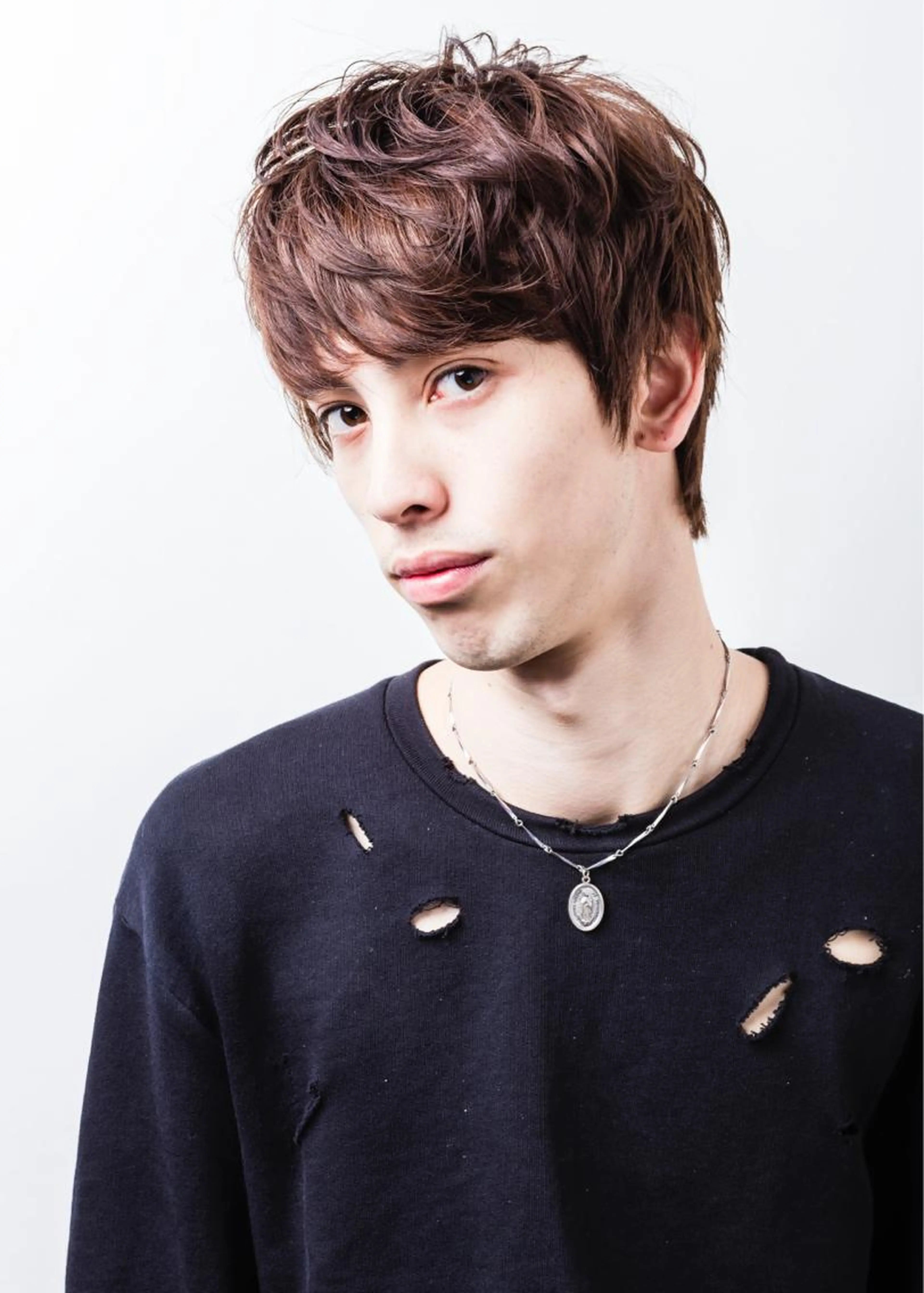 メンズカット＋眉カット＋3種から選べるヘッドスパ(オイルスパor岩塩スパorミントスパ)の写真