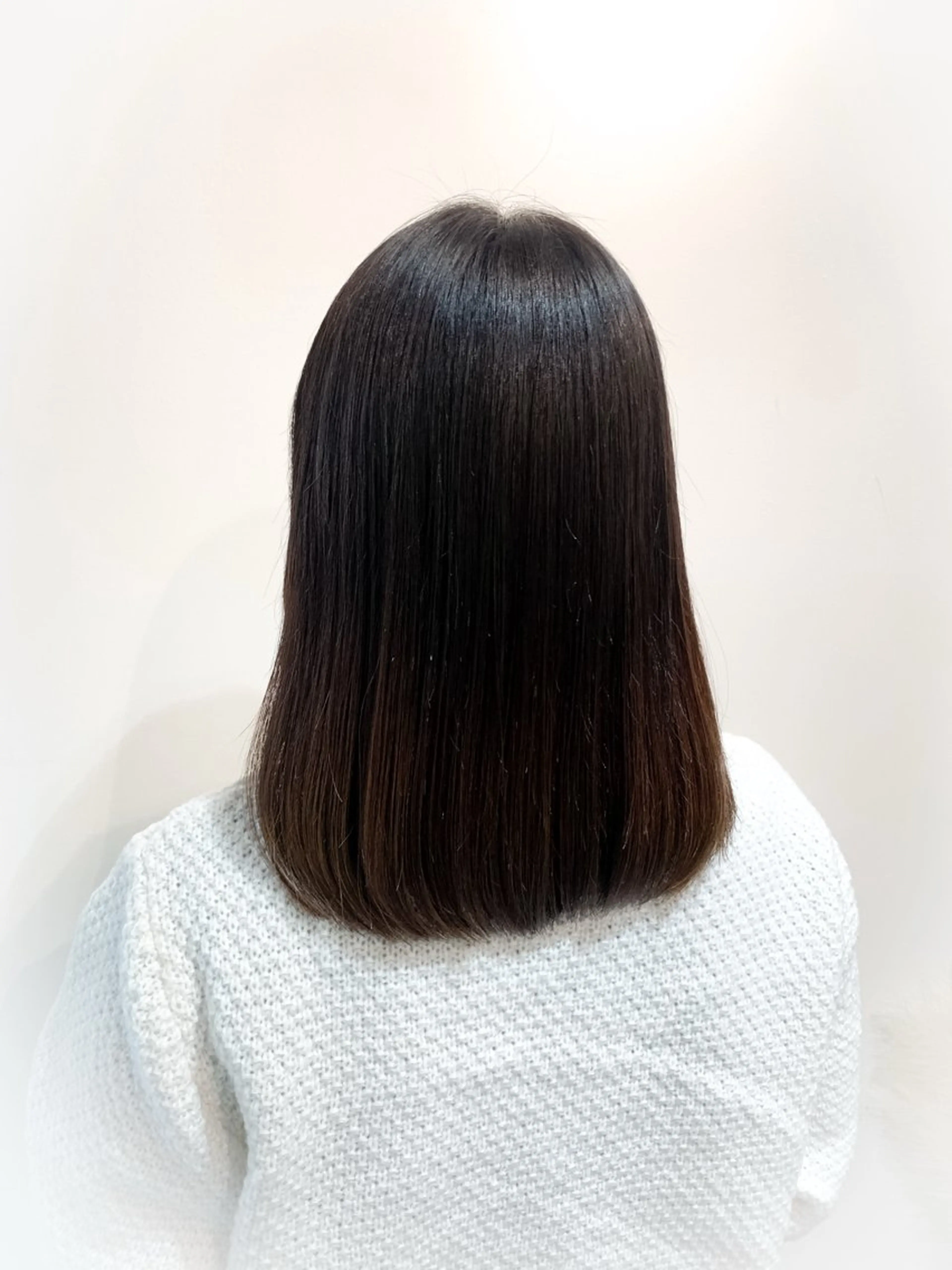 セミロング パーマ 縮毛矯正 トリートメント ブリーチでもできる 縮毛矯正相原慎🌈のヘアスタイル