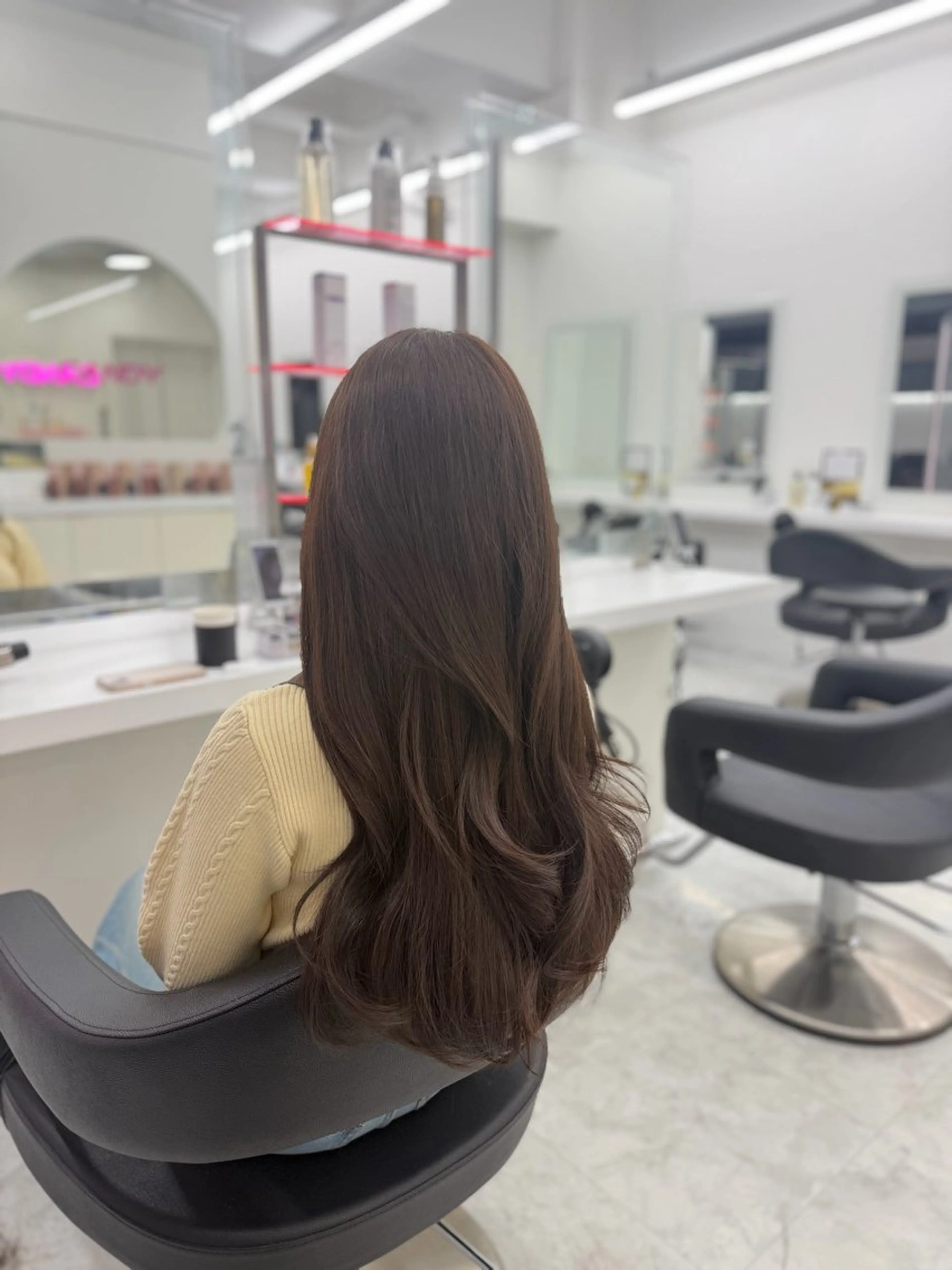 ロング カラー ヘアカラー トリートメント 🤍レイヤー/顔周り /hirari🤍のヘアスタイル