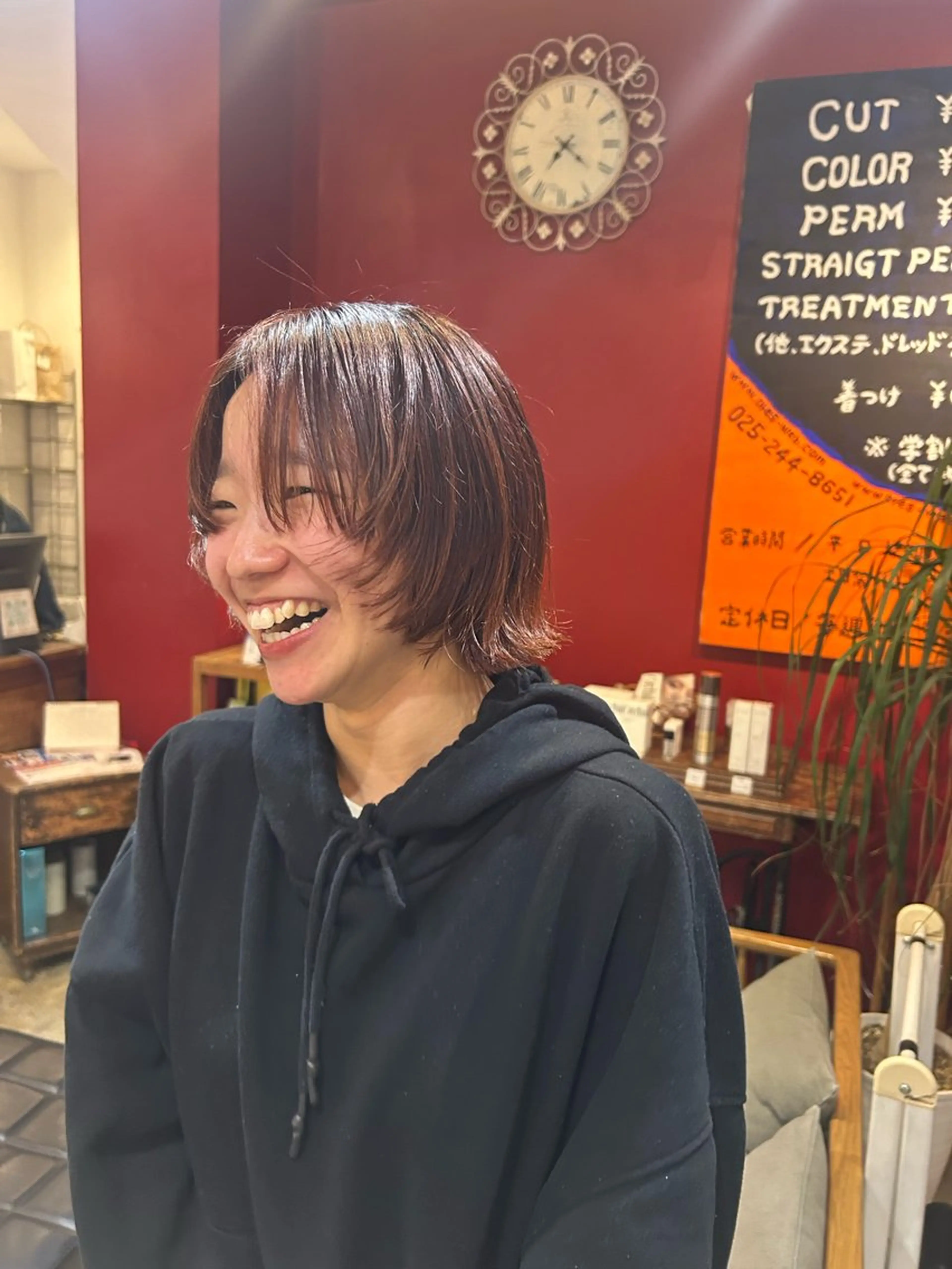 ショート ORe'S HAIR BE　GLaDまなみのヘアスタイル