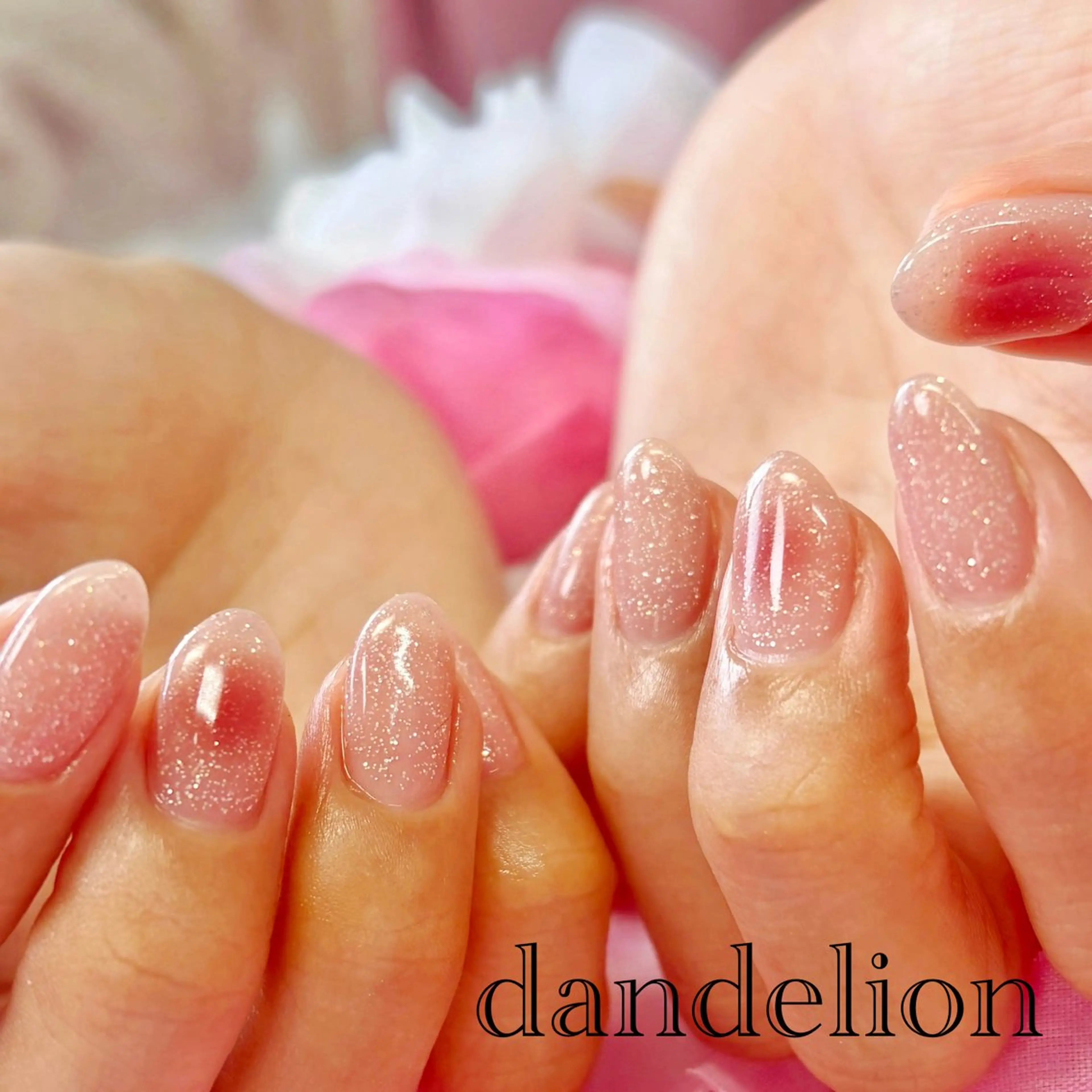 ネイル ハンドネイル ハンドケア dandelion ダンデライオンのネイルデザイン