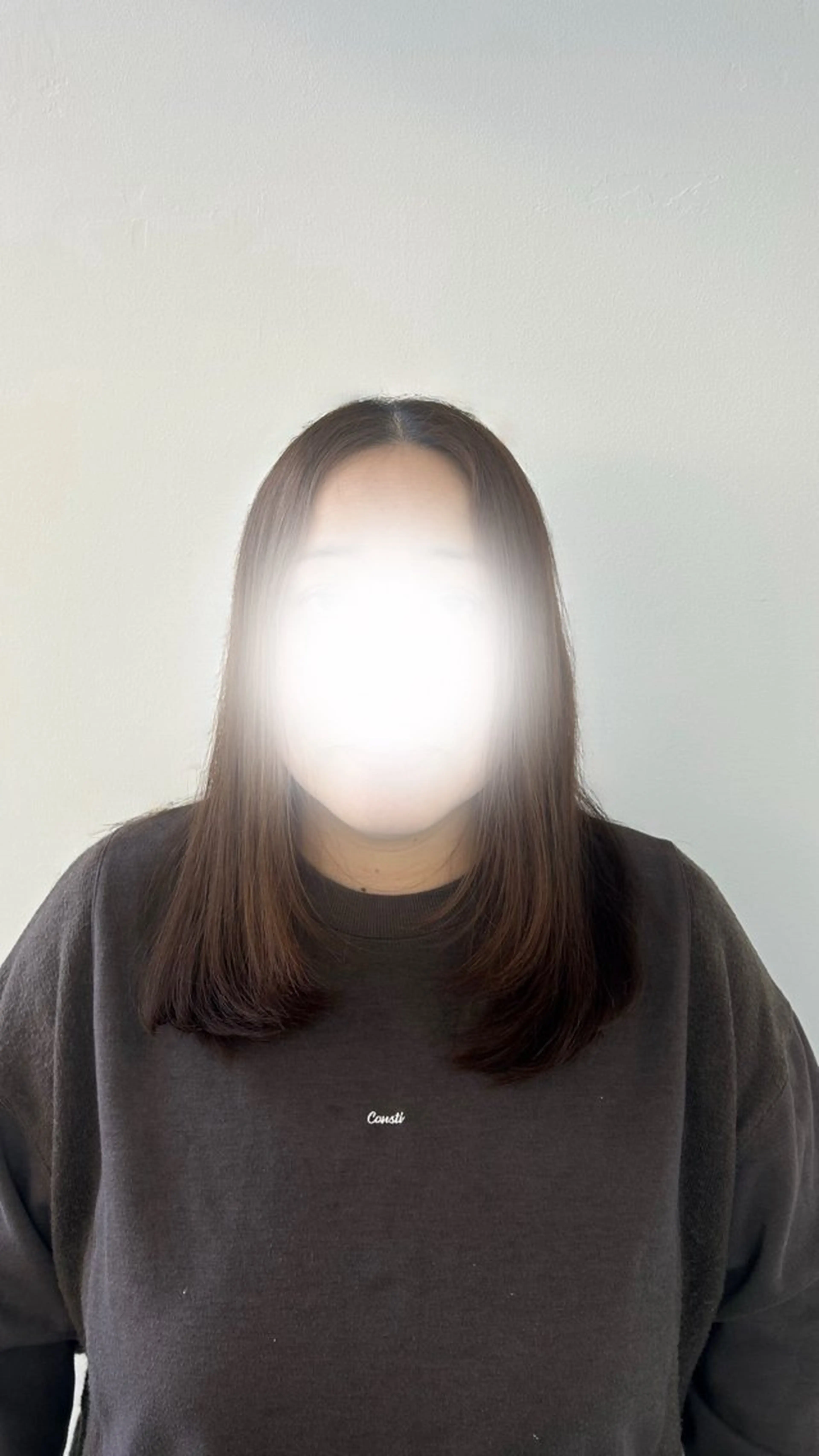 ロング レイヤーカット カット 松井 詩織のヘアスタイル