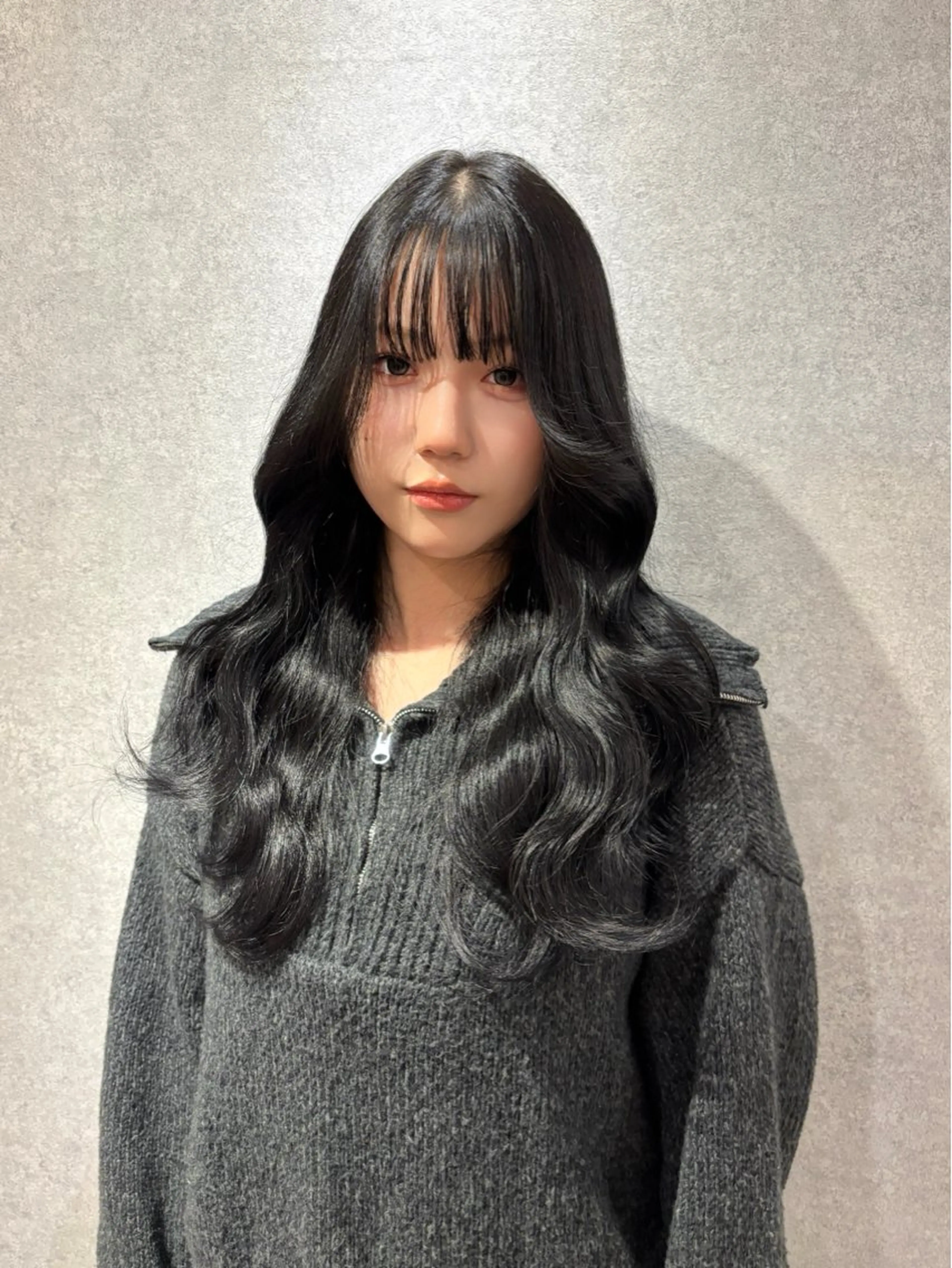 ロング カラー カット ヘアカラー ハイトーン/ウルフ/ レイヤー/Asukaのヘアスタイル