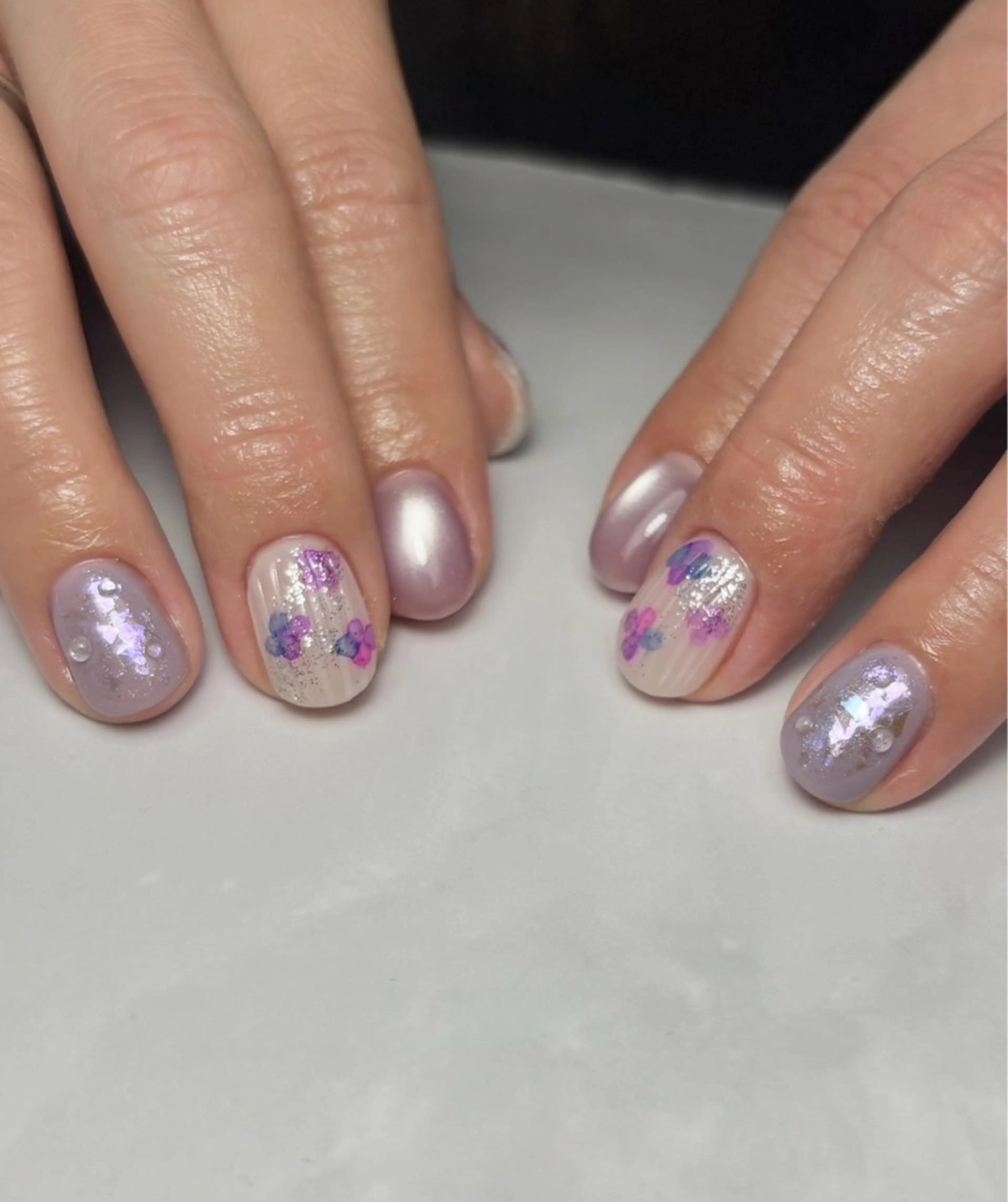 ショート BLESS所属・BLESS momoのネイルデザイン