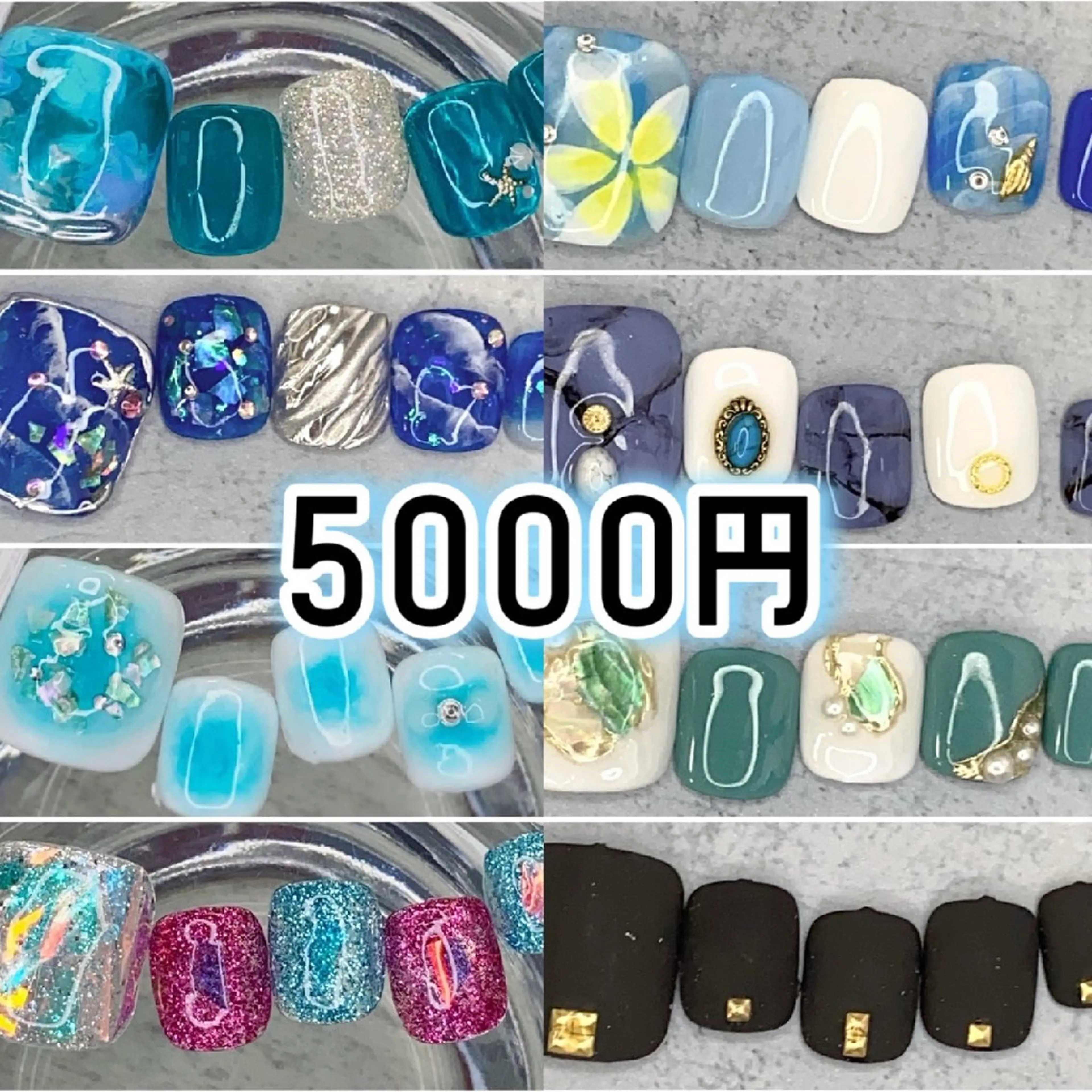 ネイル フットネイル フットネイル Milana 川瀬のネイルデザイン