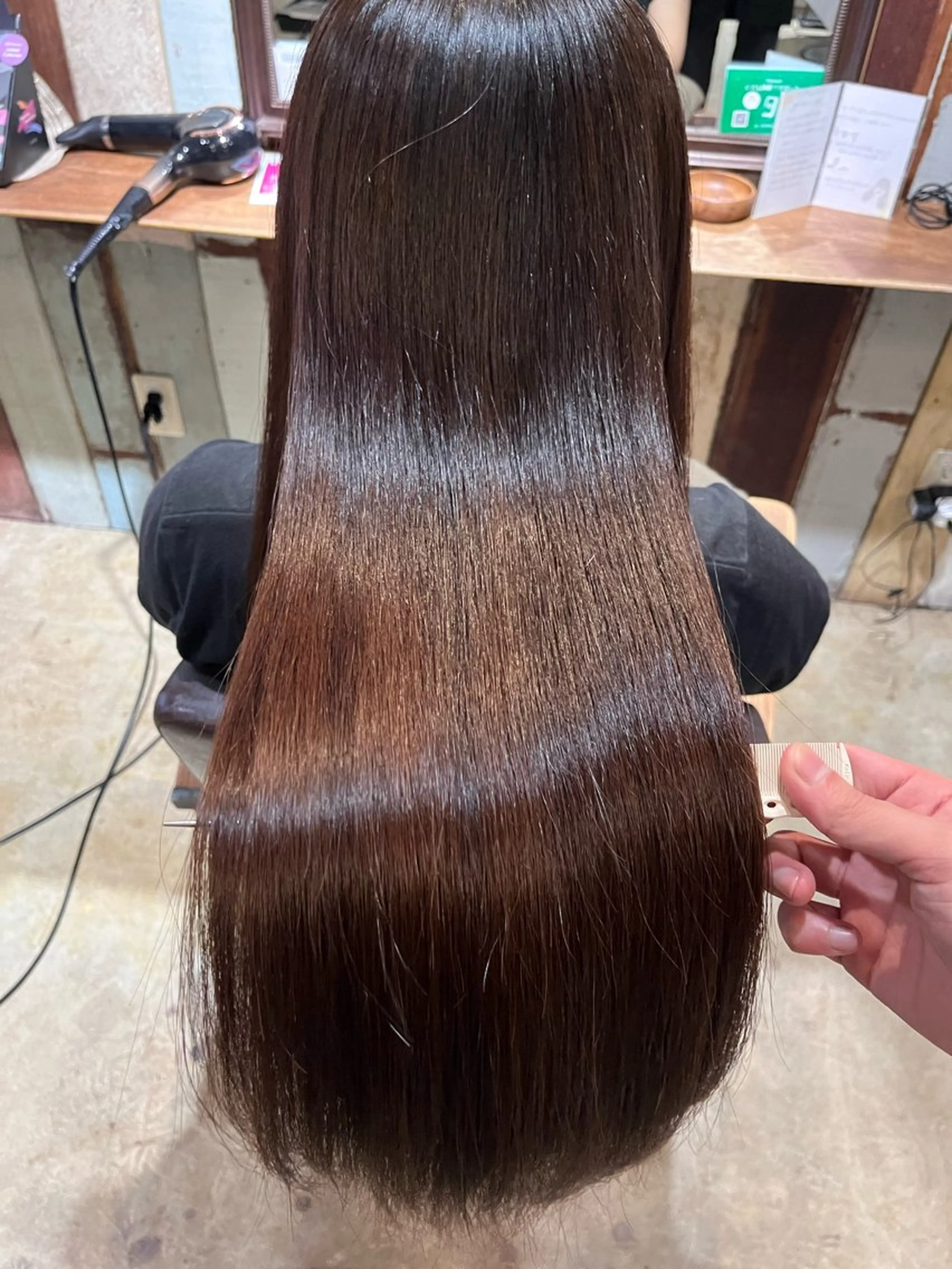 ロング 太田 渚遊のヘアスタイル