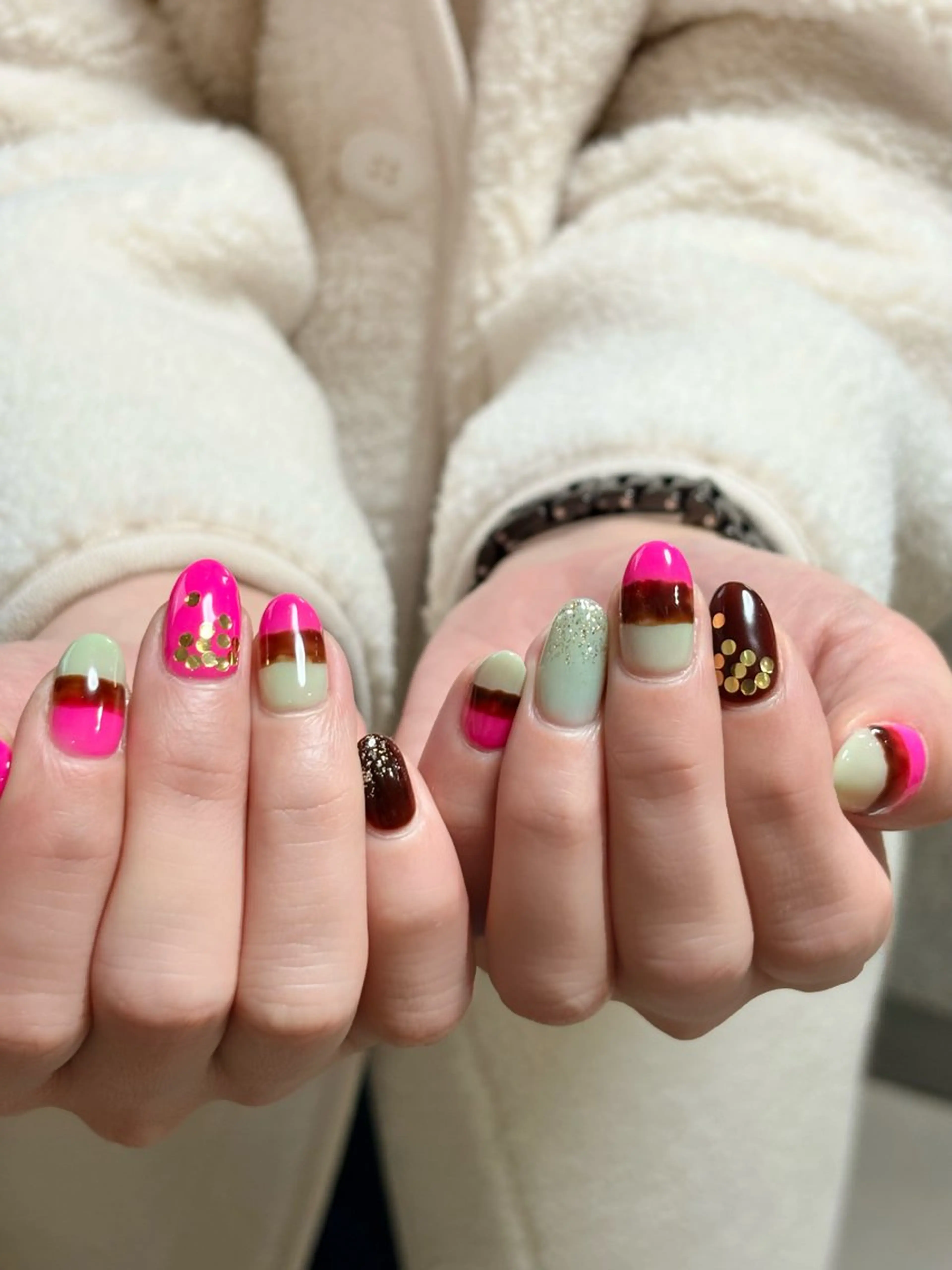 ネイル ハンドネイル フットネイル mieux YUKOのネイルデザイン