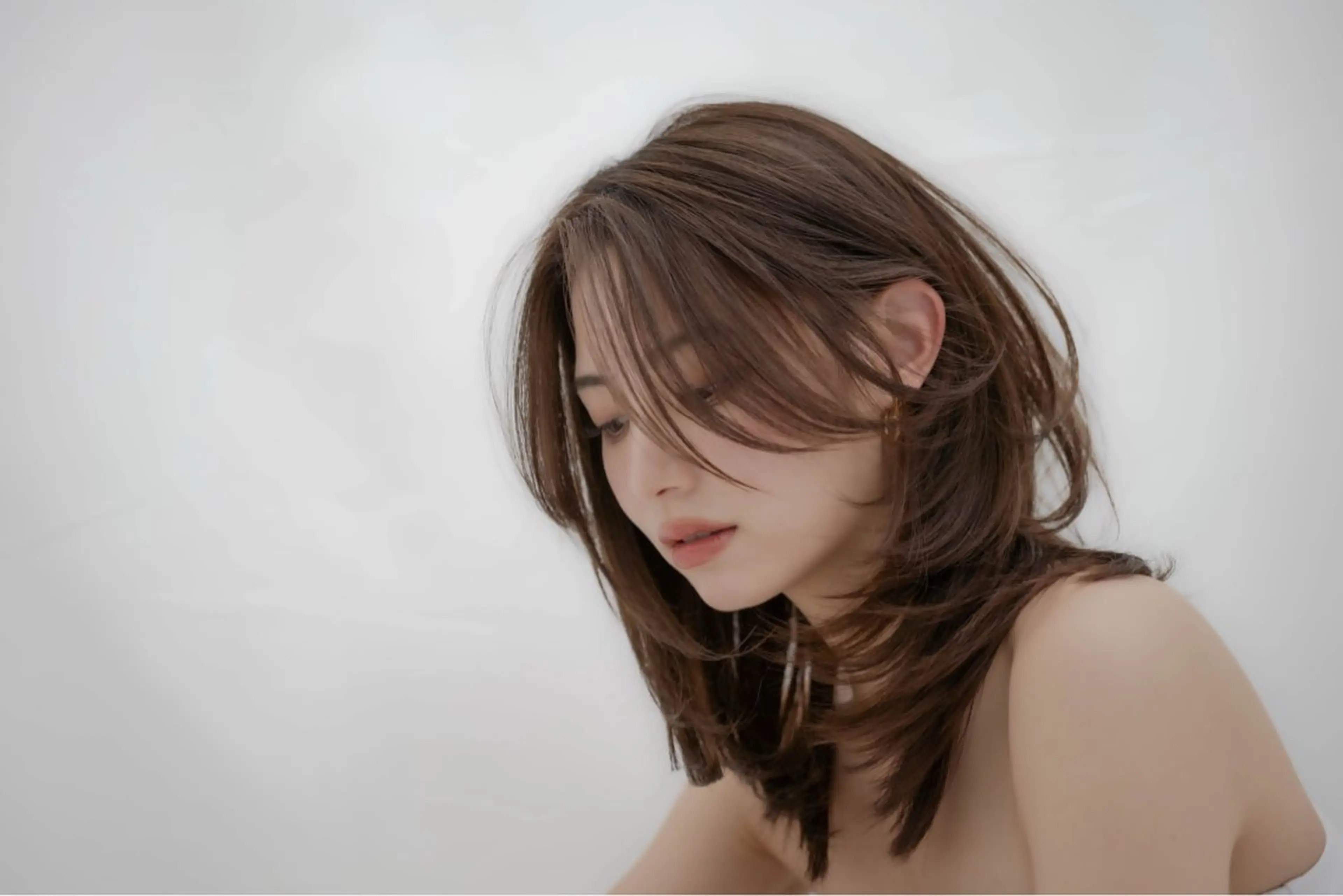 ミディアム ミディアムモデル 募集中/村上廉のヘアスタイル