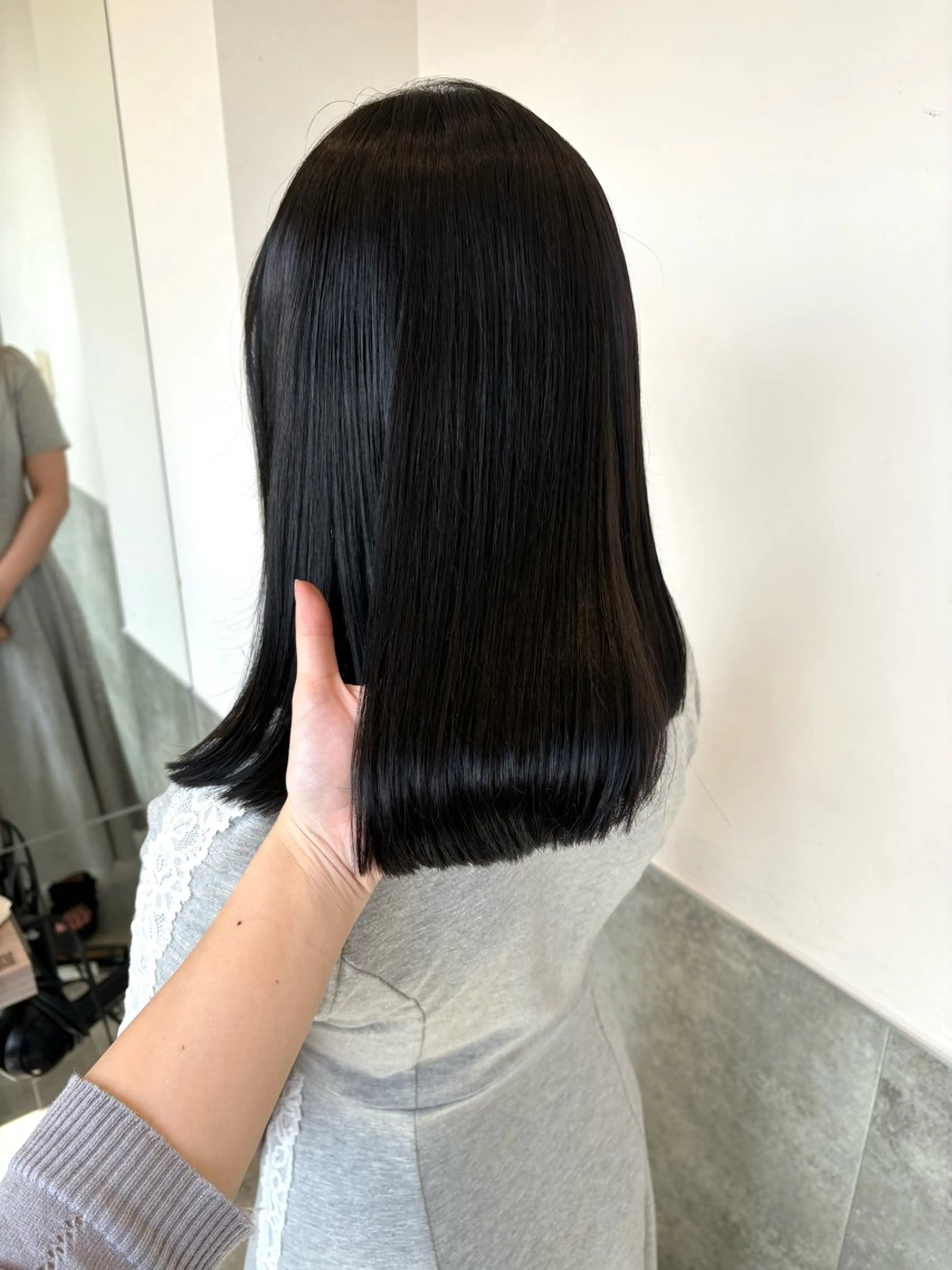 ミディアム カラー カット ヘアカラー mao | 柔らか艶カラー🫧のヘアスタイル