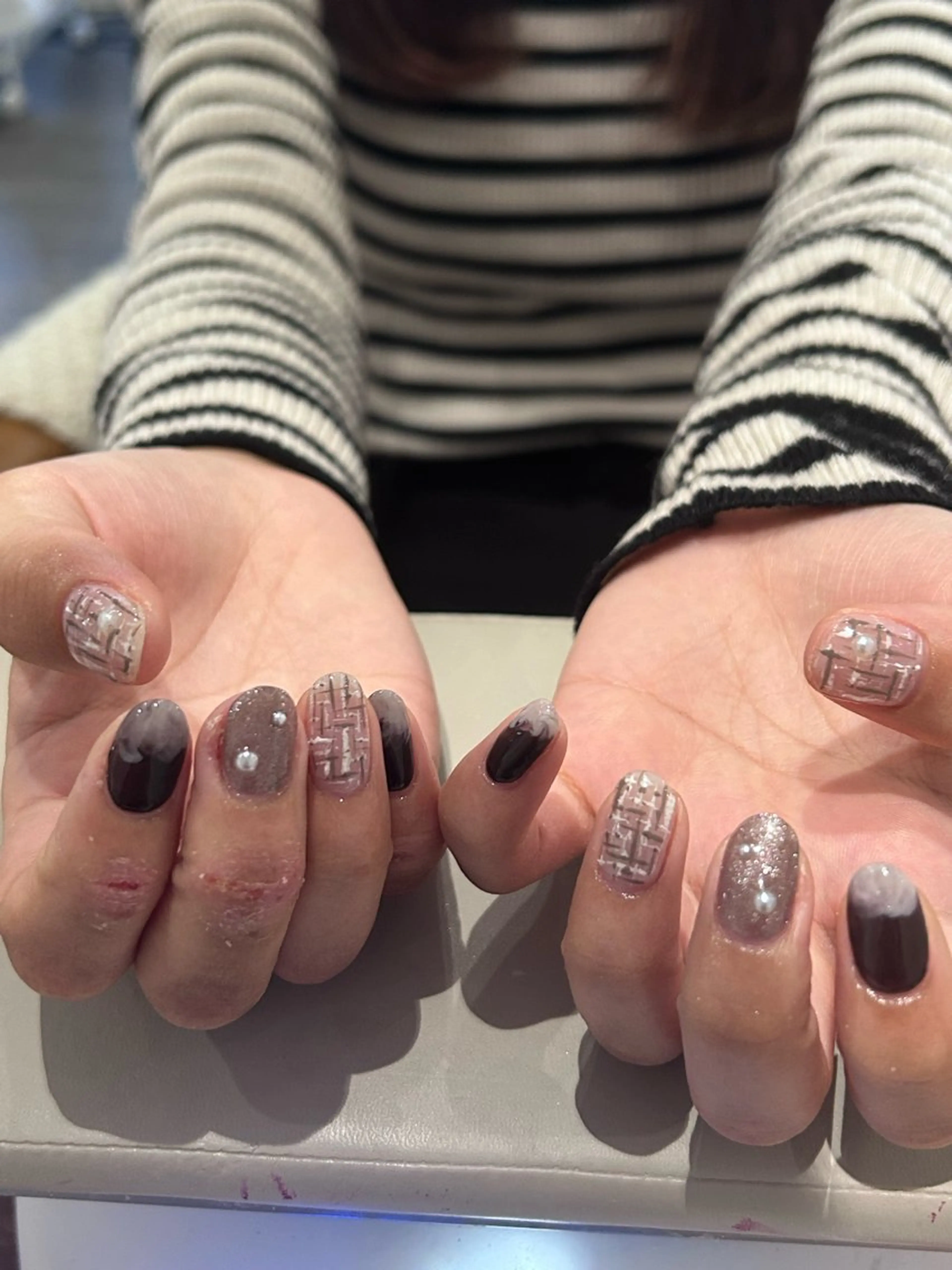 ネイル ハンドネイル Yarm As Etelのネイルデザイン