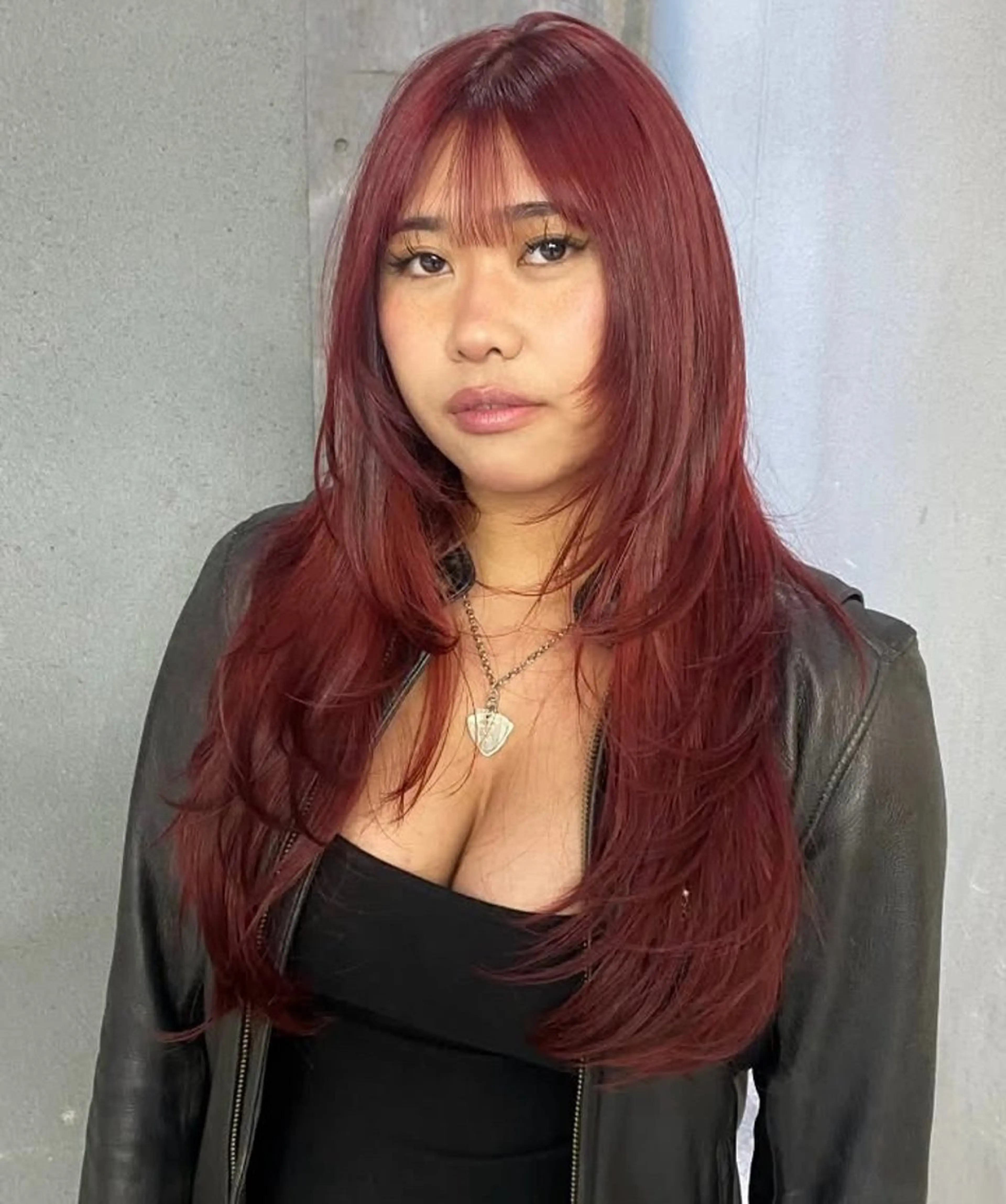 カット＋ダブルカラー（ケアブリーチ込み）＋3step treatment＋stylingの写真