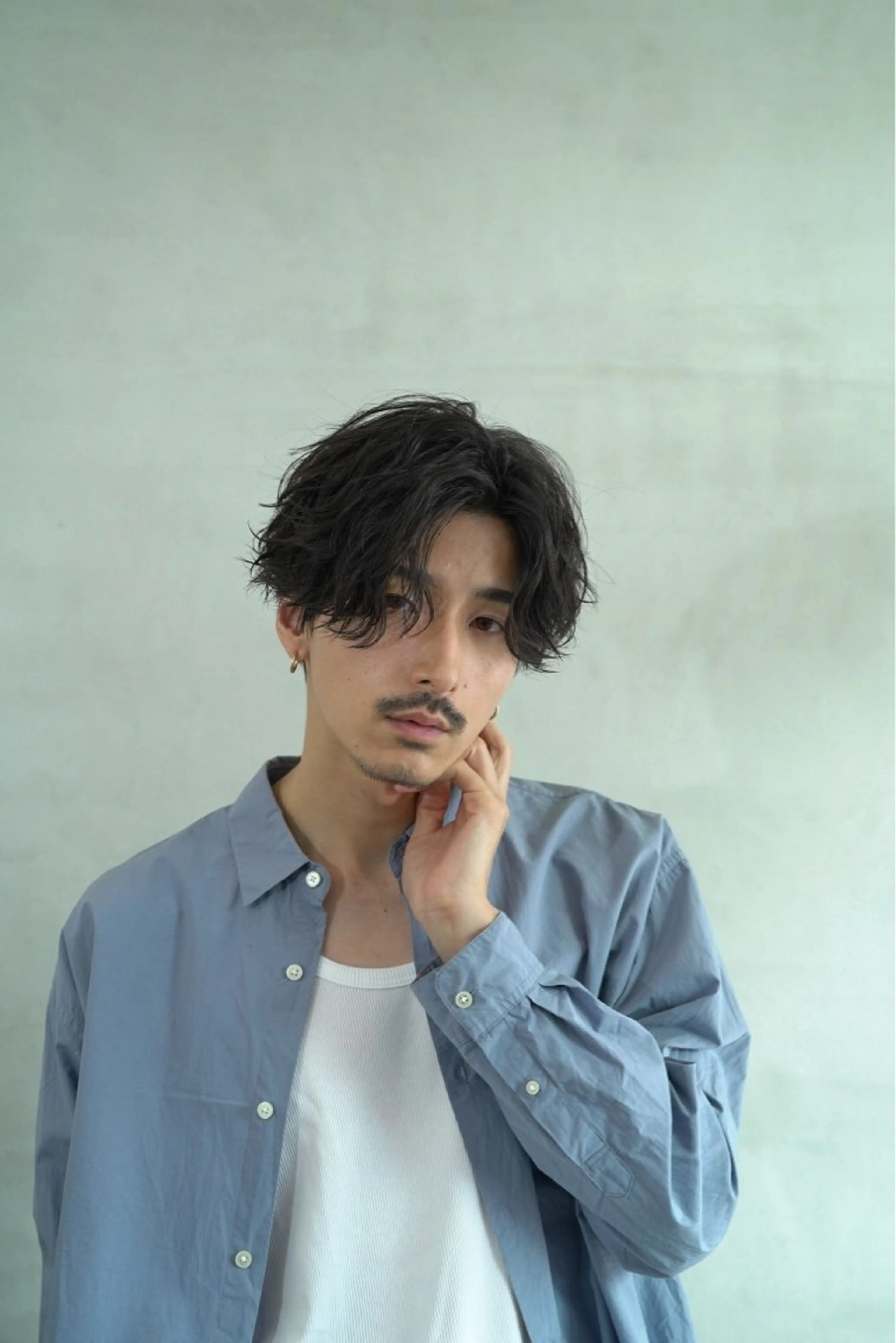 パーマ メンズ カット パーマ fifth 菅崎愛斗のヘアスタイル