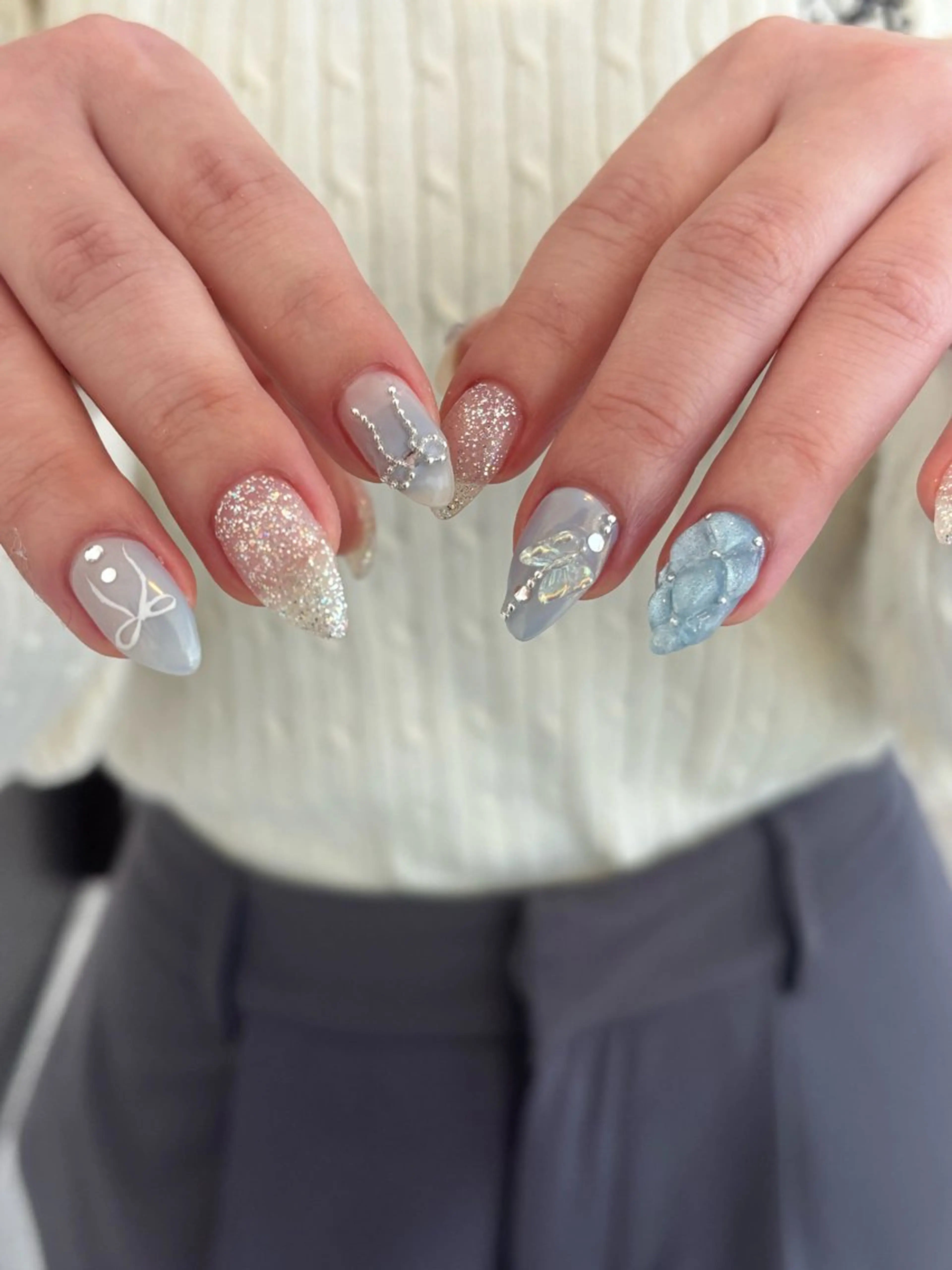 ネイル 韓国ネイル ハンドネイル Maede Kanaのネイルデザイン