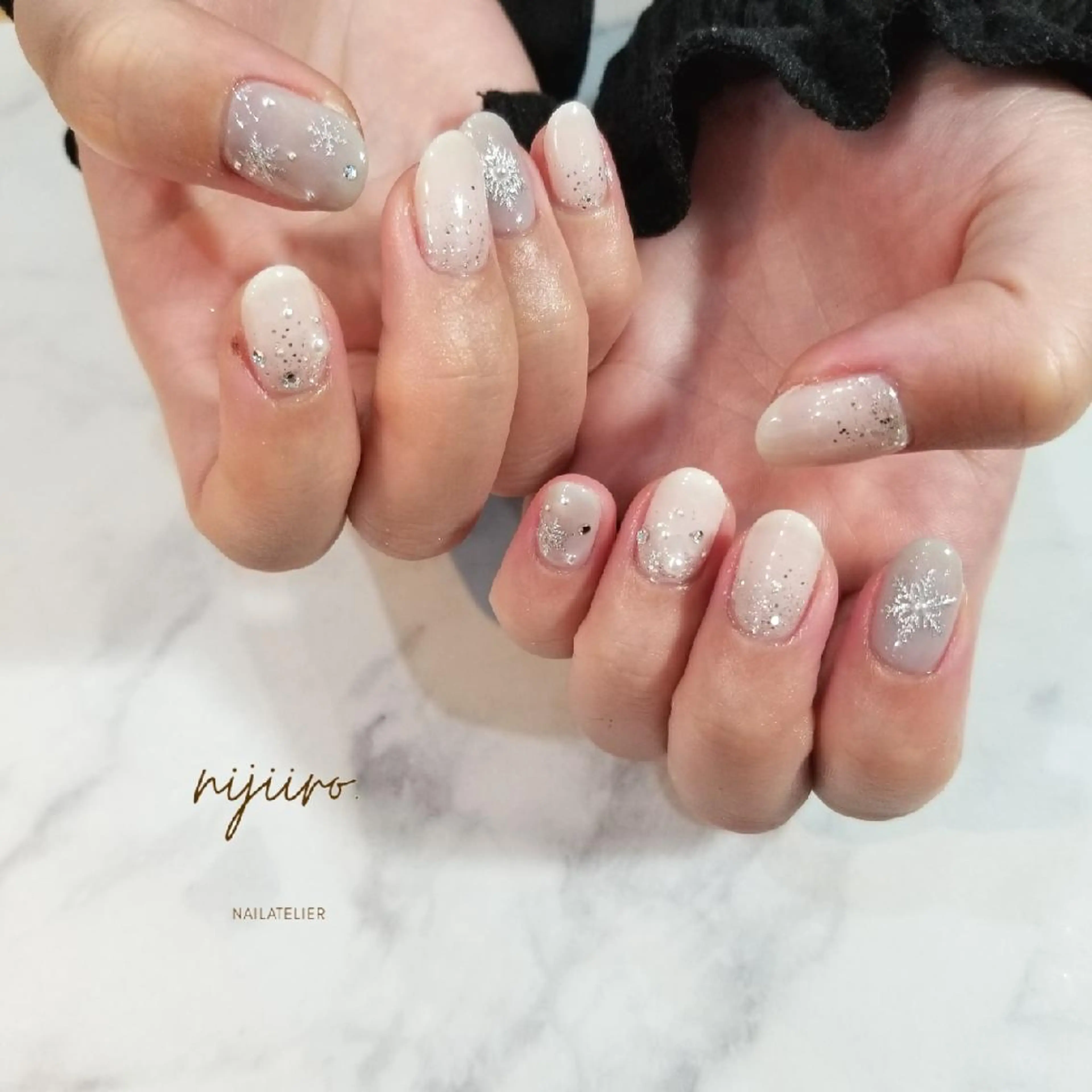 ネイル ハンドネイル nijiiro🌈 サトウのネイルデザイン