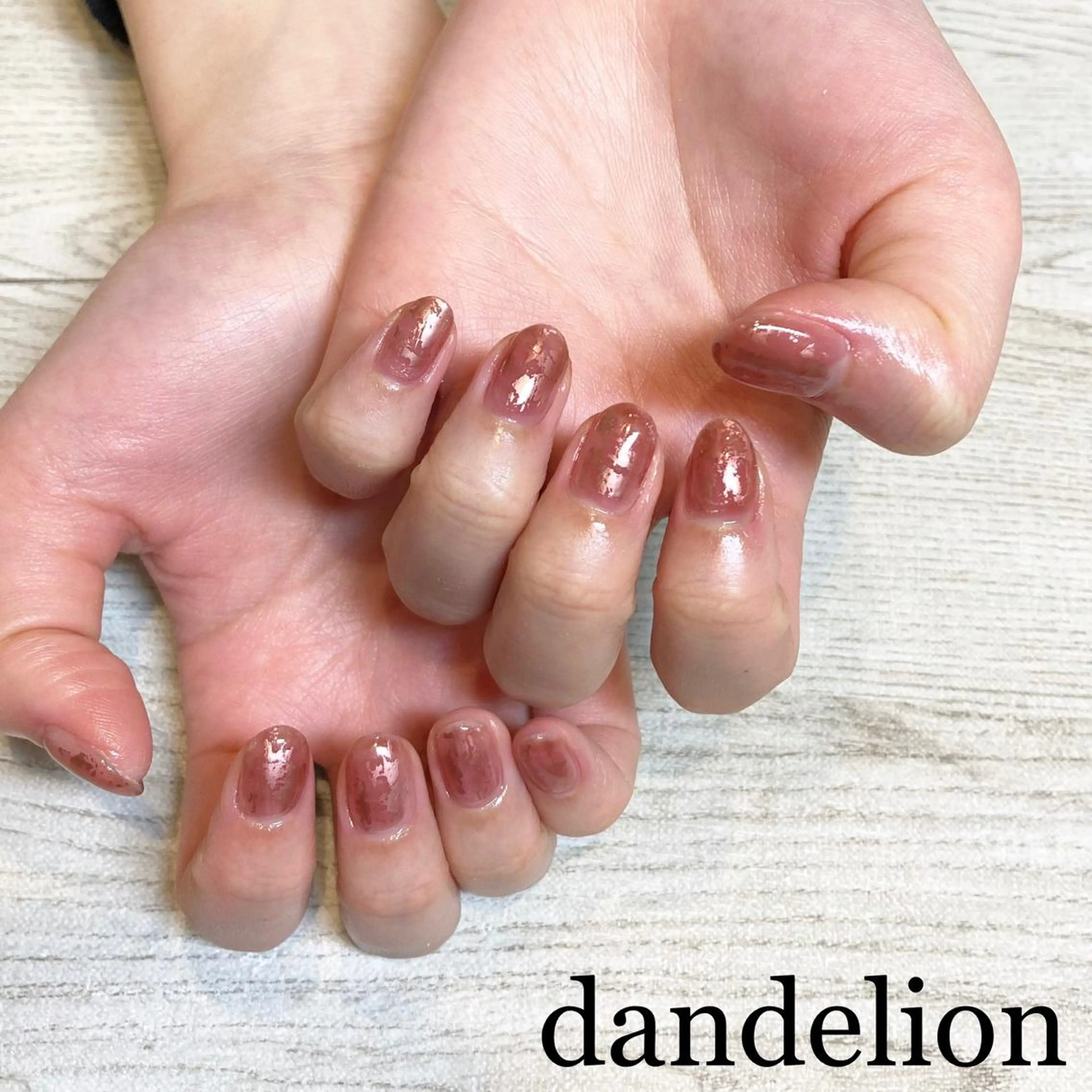 ネイル ハンドネイル ハンドケア dandelion ダンデライオンのネイルデザイン