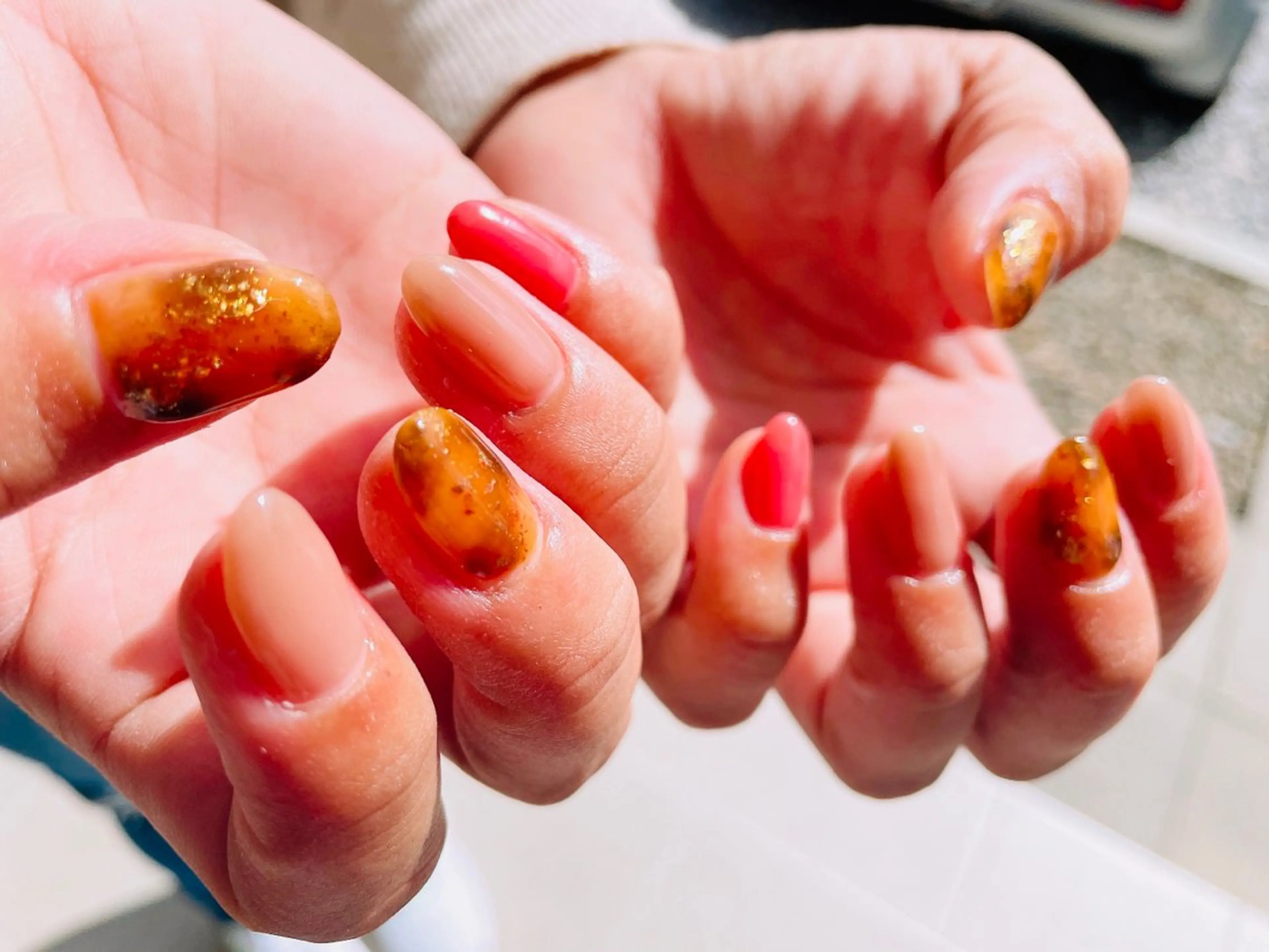 ネイル 頑張る女性の味方✴︎ M.i　nail ♡のネイルデザイン