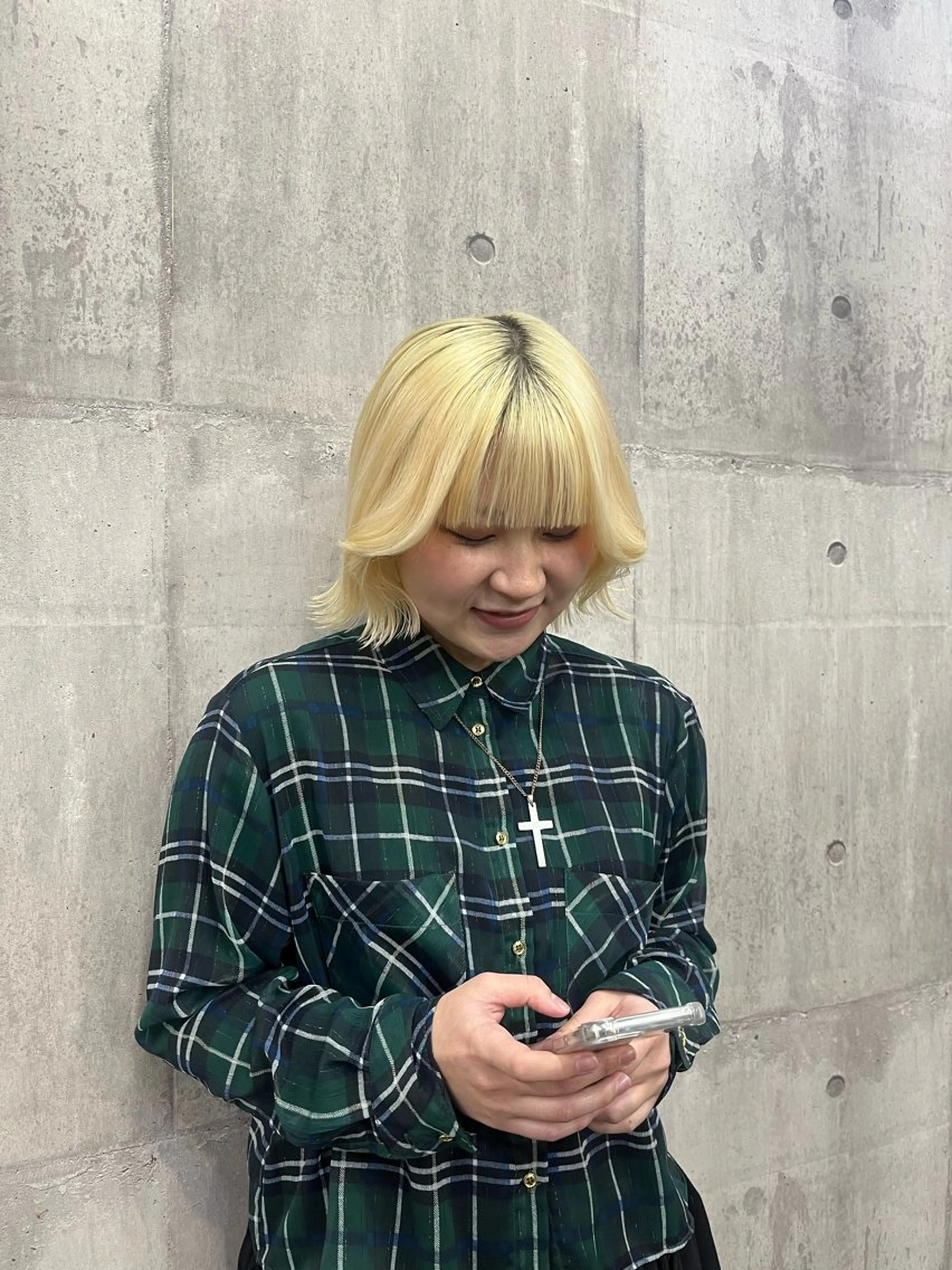 ショート 切りっぱなしボブ ボブ 顔周りカット レイヤーカット みゆう 🎀のヘアスタイル