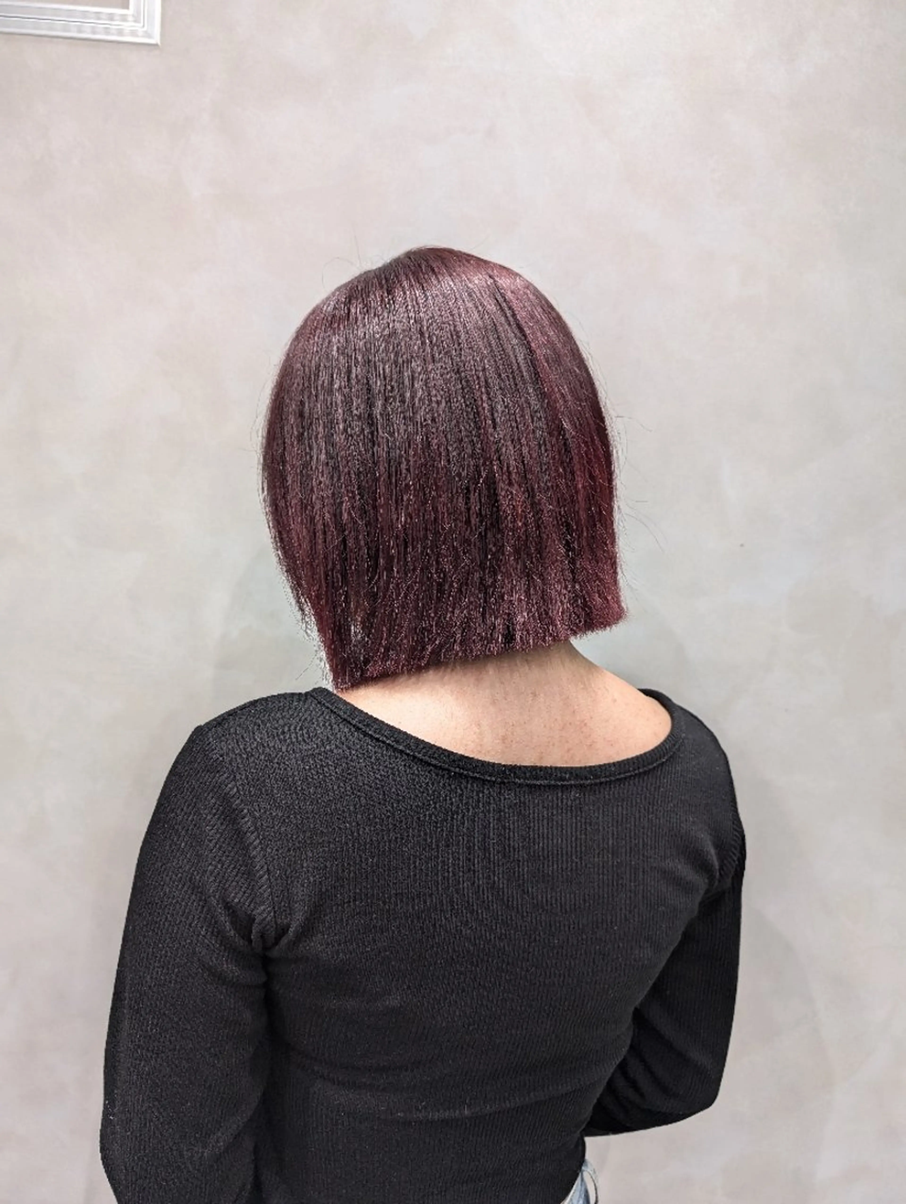 ショート カラー 切りっぱなしボブ ボブ 似合わせカット ショートヘア 髪質改善/ 上村旺武のヘアスタイル