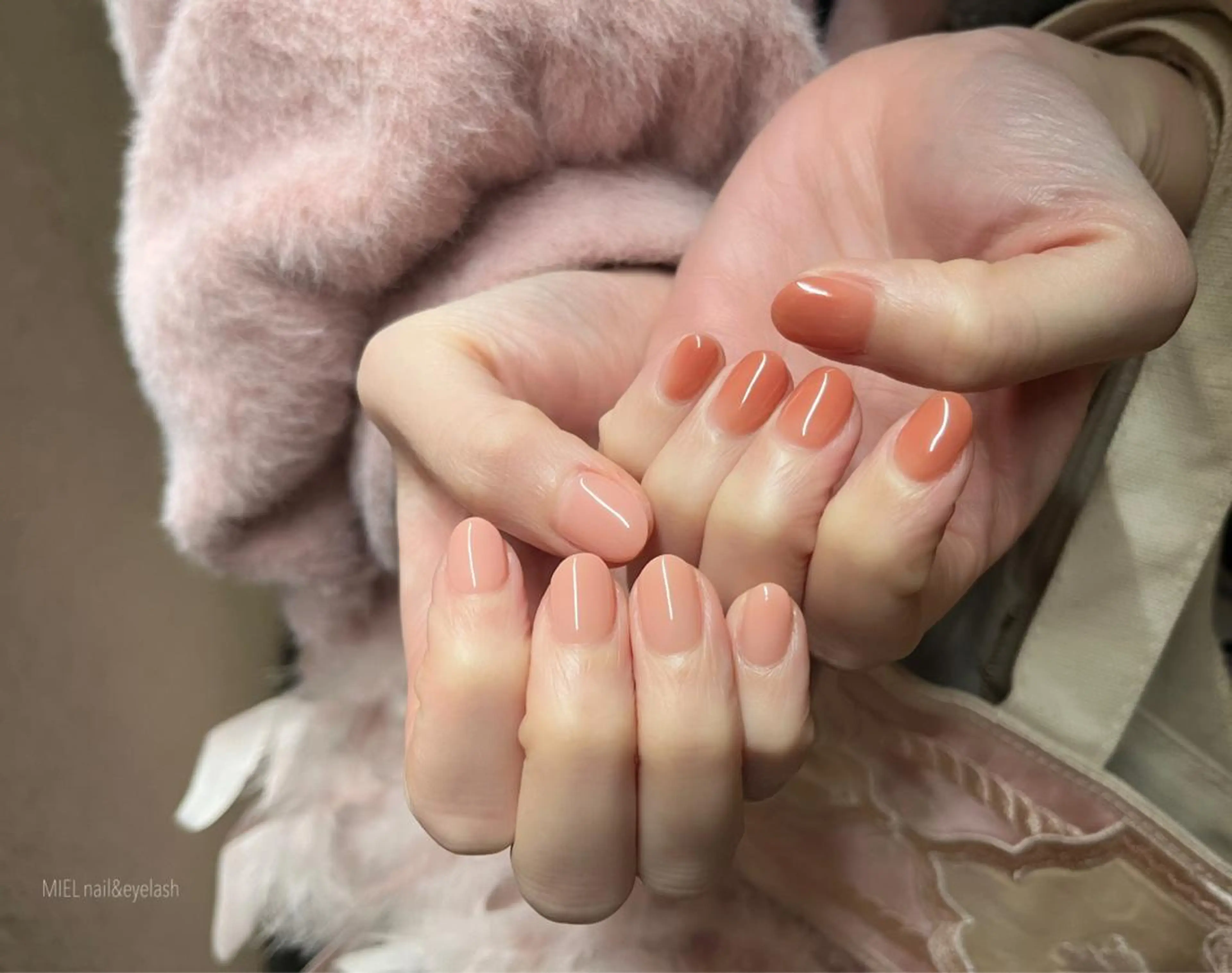 ネイル ワンカラーネイル ハンドネイル nail salon monailのネイルデザイン