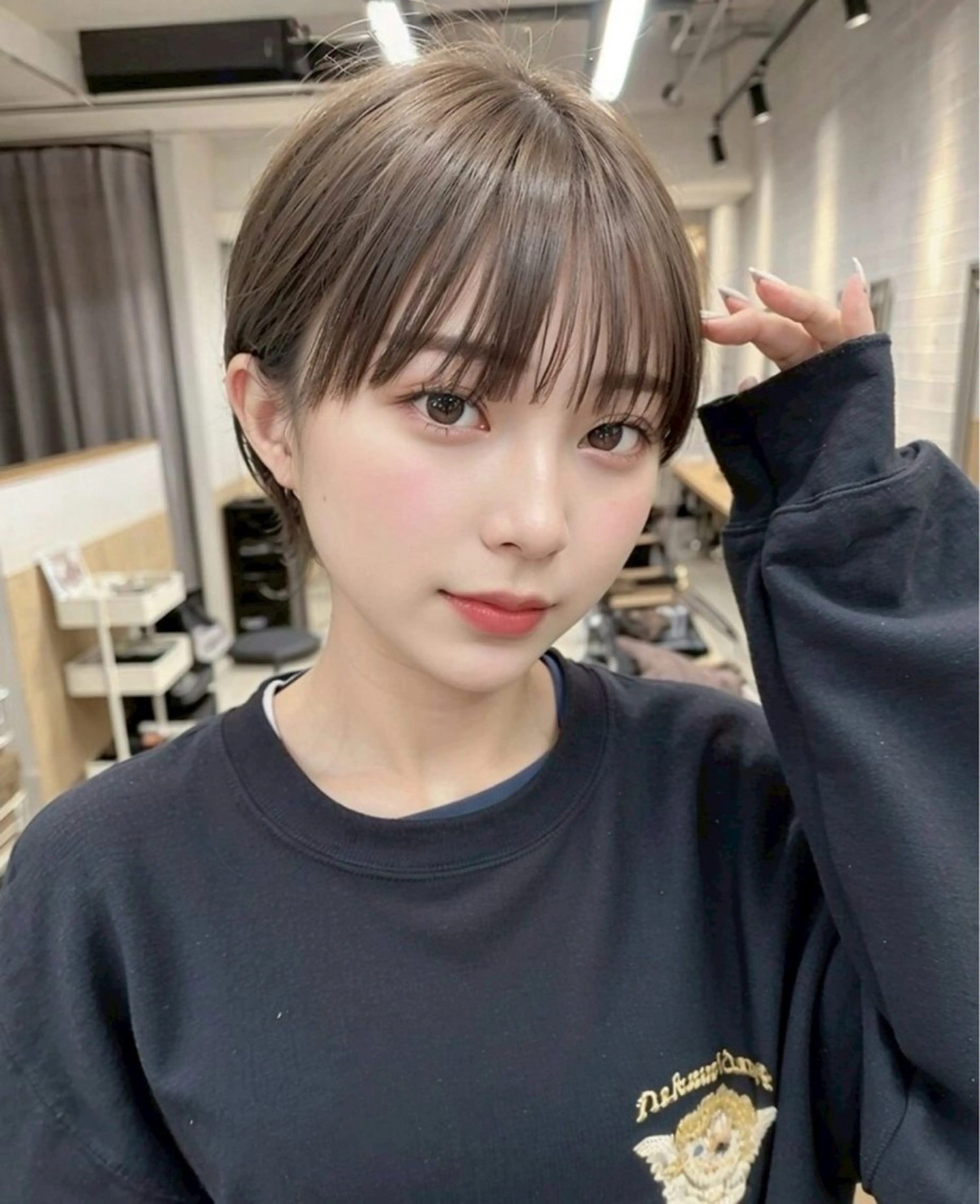 (学割)前髪カット+顔周りカット❣️の写真