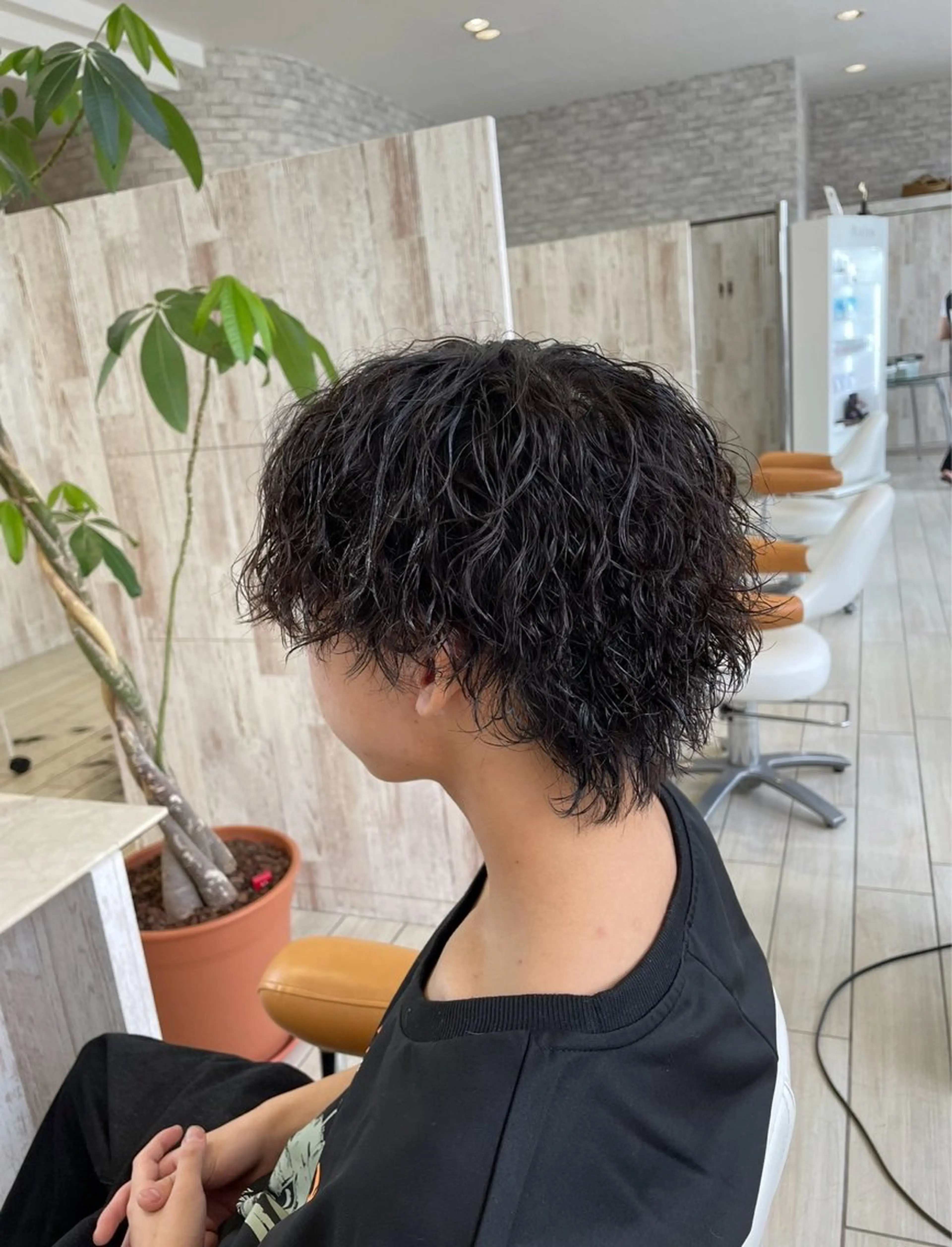 ⭐️⭐️【カッコいいが続く👍👍】men'sカット＋ツイストスパイラルパーマ⭐️⭐️の写真