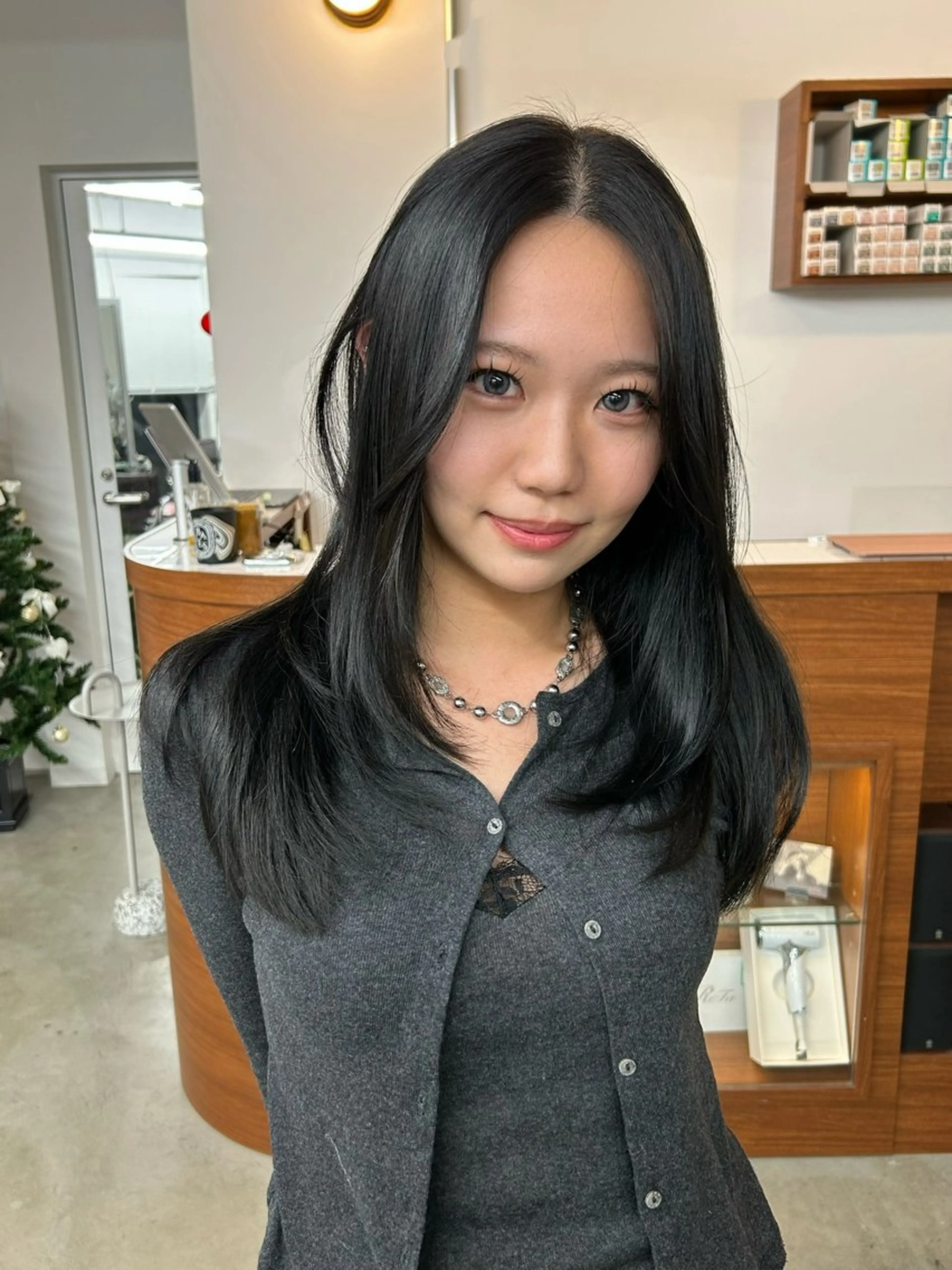 ロング カラー 大阪梅田/ イマムラミヅキのヘアスタイル