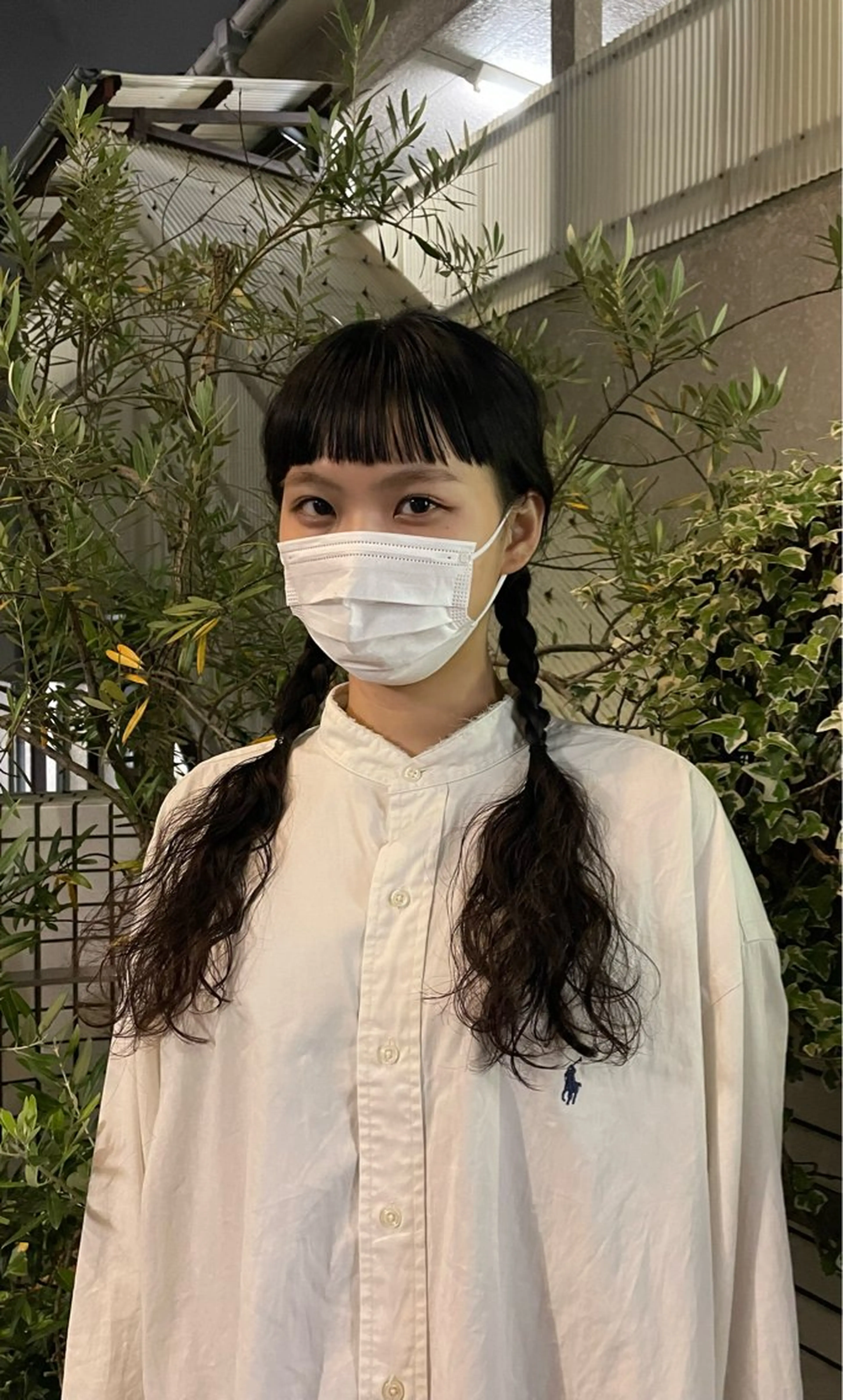 ロング パーマ ロング SASAnagano 堀内未梨のヘアスタイル