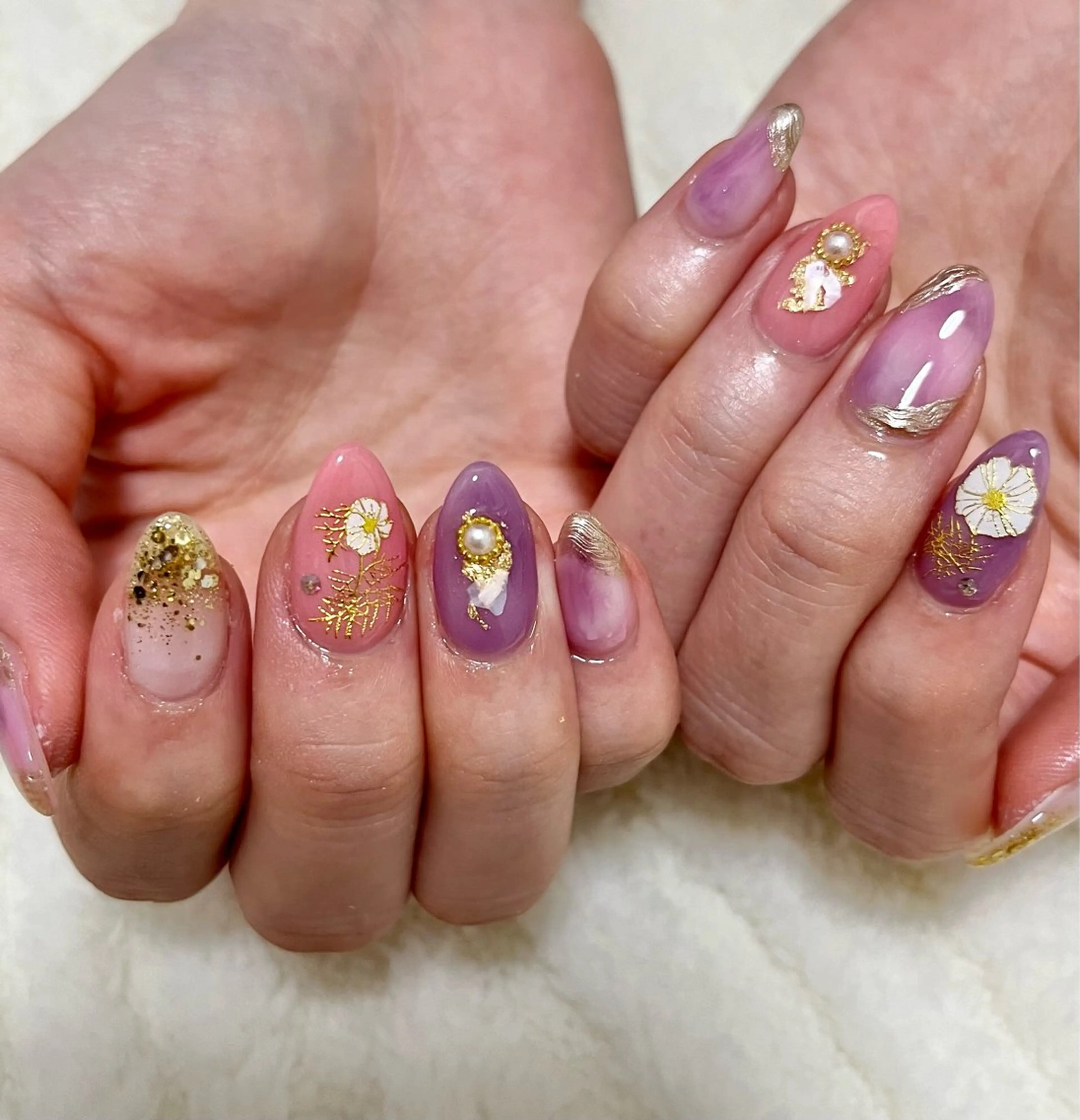 ネイル わたなべ さやかのネイルデザイン