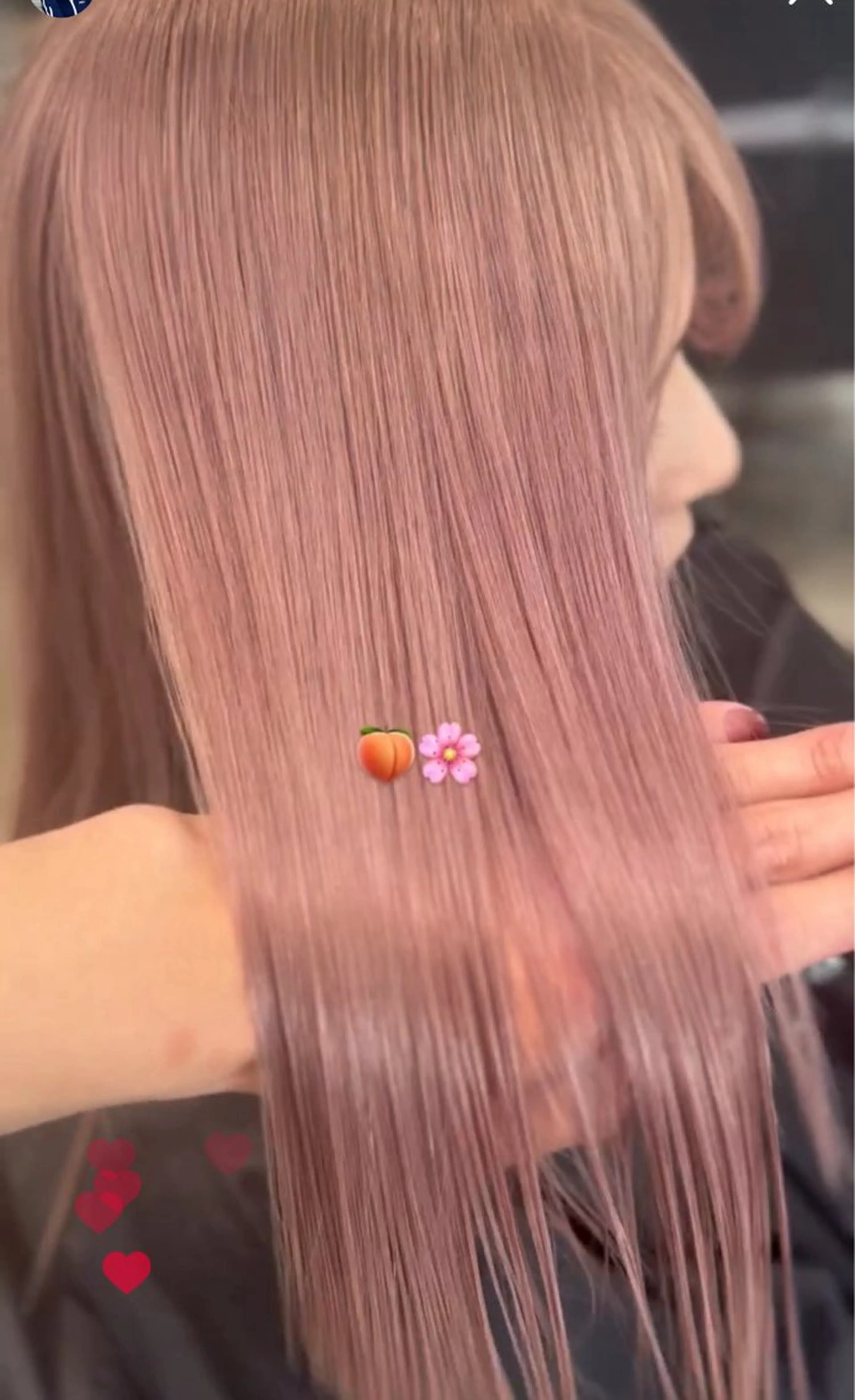 カラー ピンクカラー ホワイトピンク 二宮 陽太のヘアスタイル