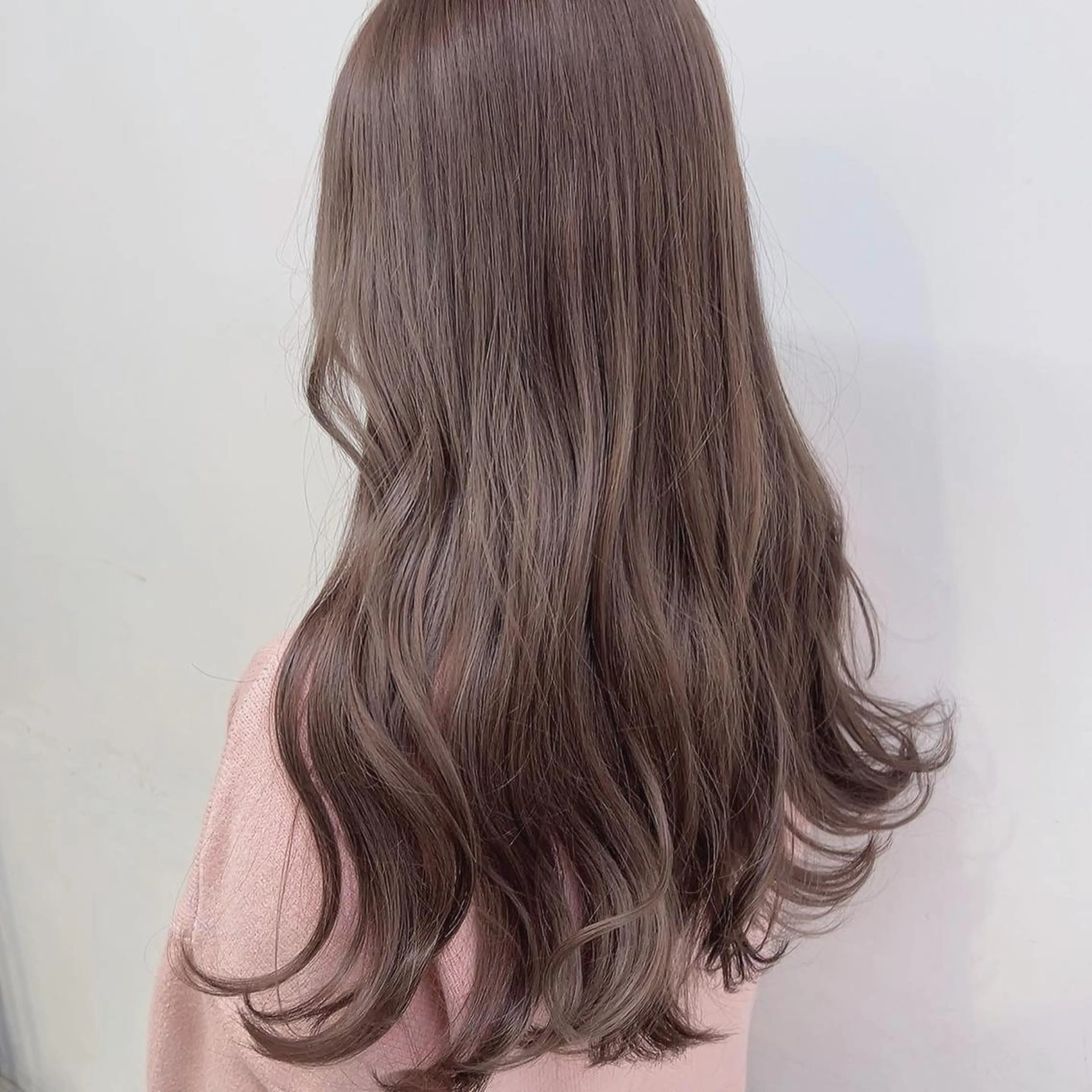 ミディアム カラー ヘアカラー トリートメント ヘッドスパ 🥞ベージュ系カラー 【すずきりほ】🥞のヘアスタイル