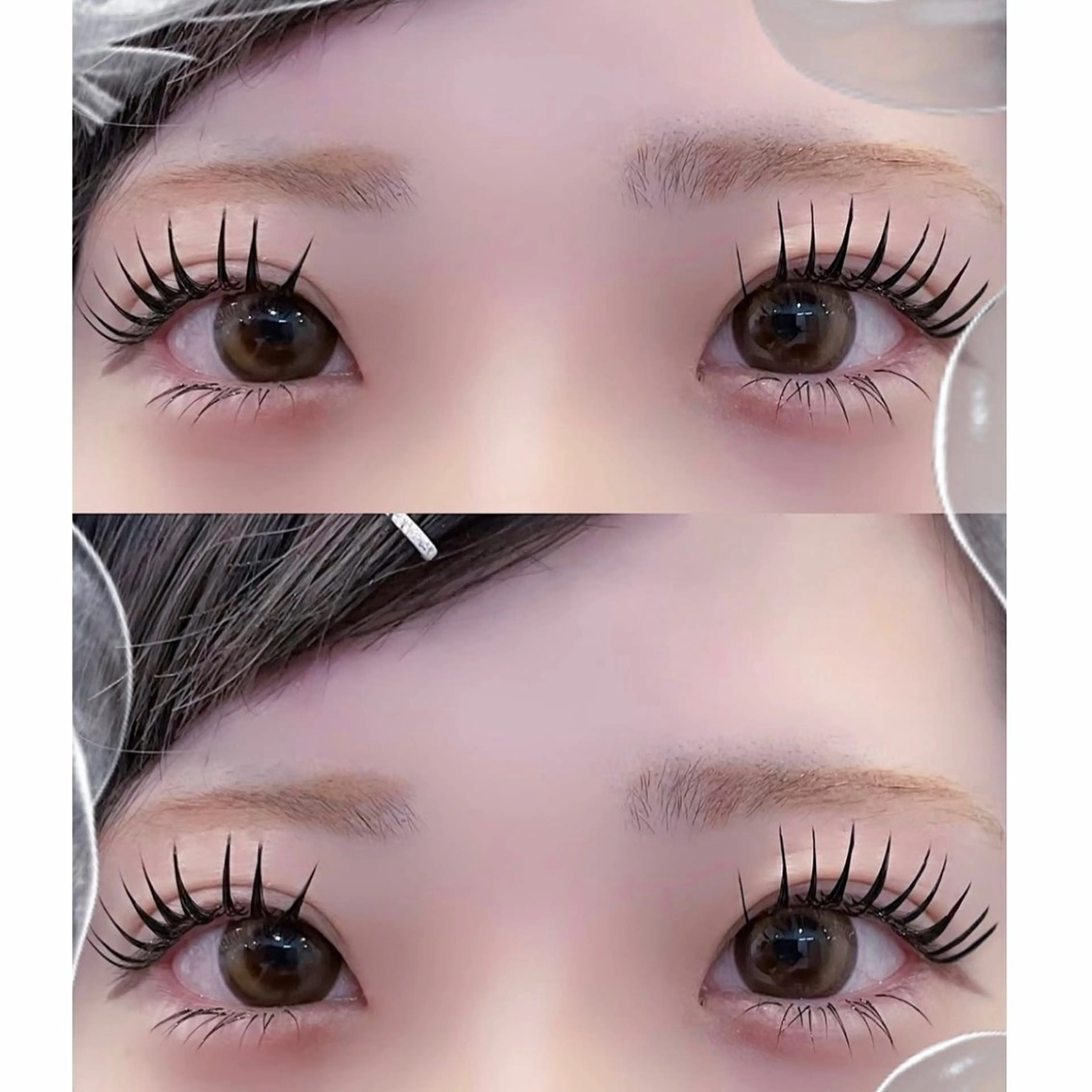 オフ無料🩵ダブルフラットラッシュ80束🩵の写真