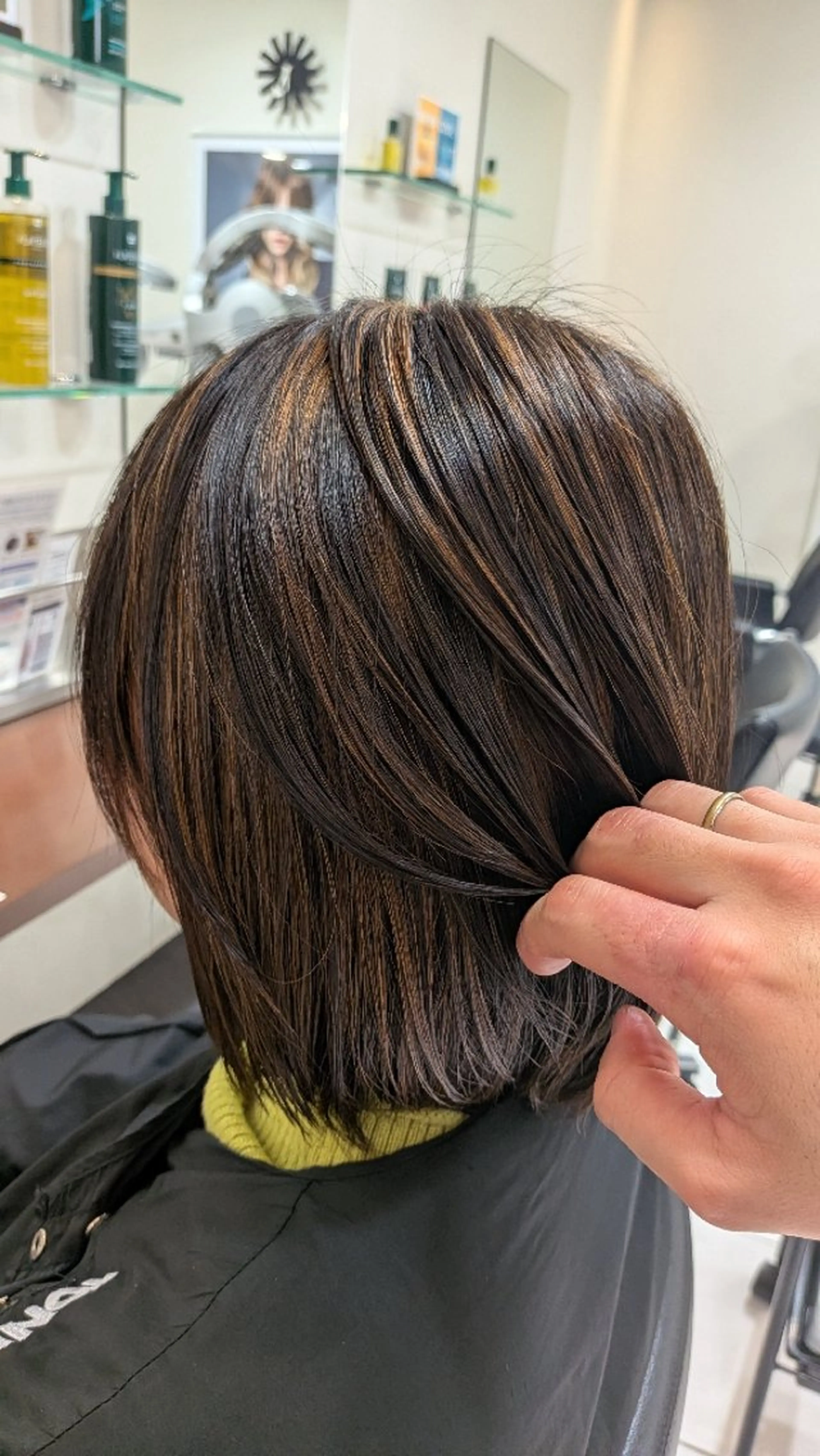 カラー ミディアム TONI＆GUY酒井 紅氏朗のヘアスタイル