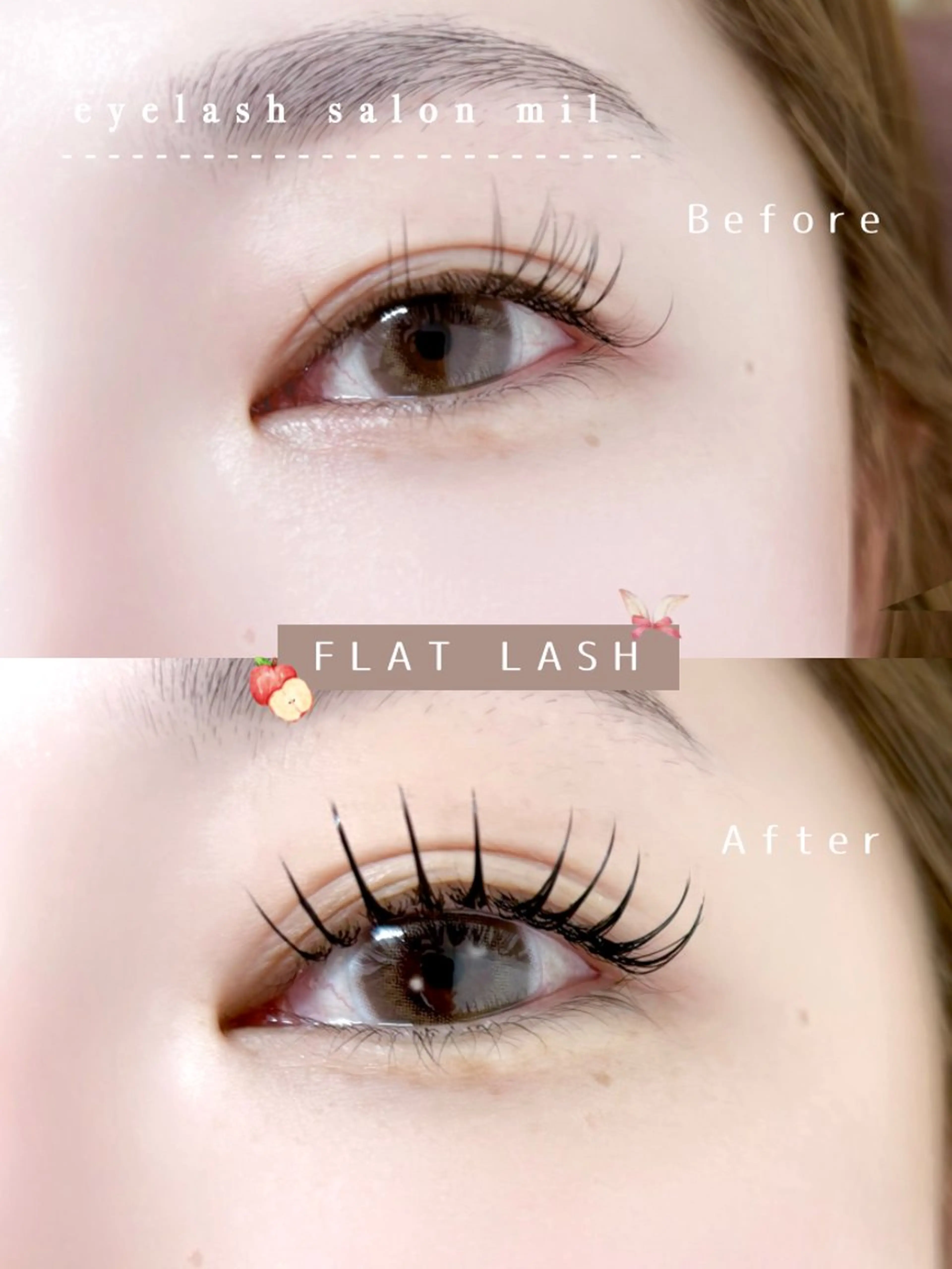 マツエク・マツパ マツエク mil❤︎ Kahoのマツエク・マツパデザイン