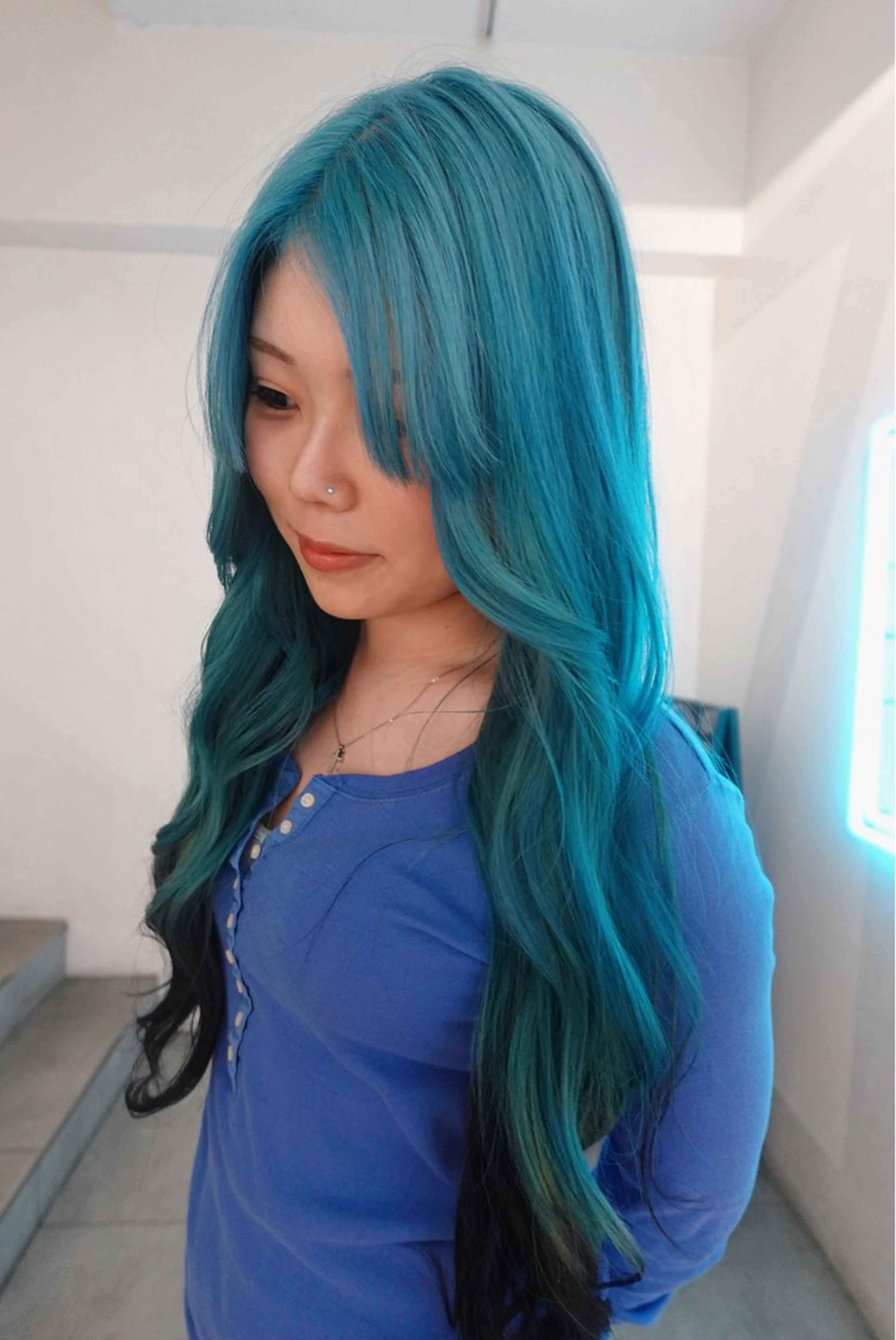 カラー ヘアカラー デザイン/ハッシュ レイヤー/senaのヘアスタイル