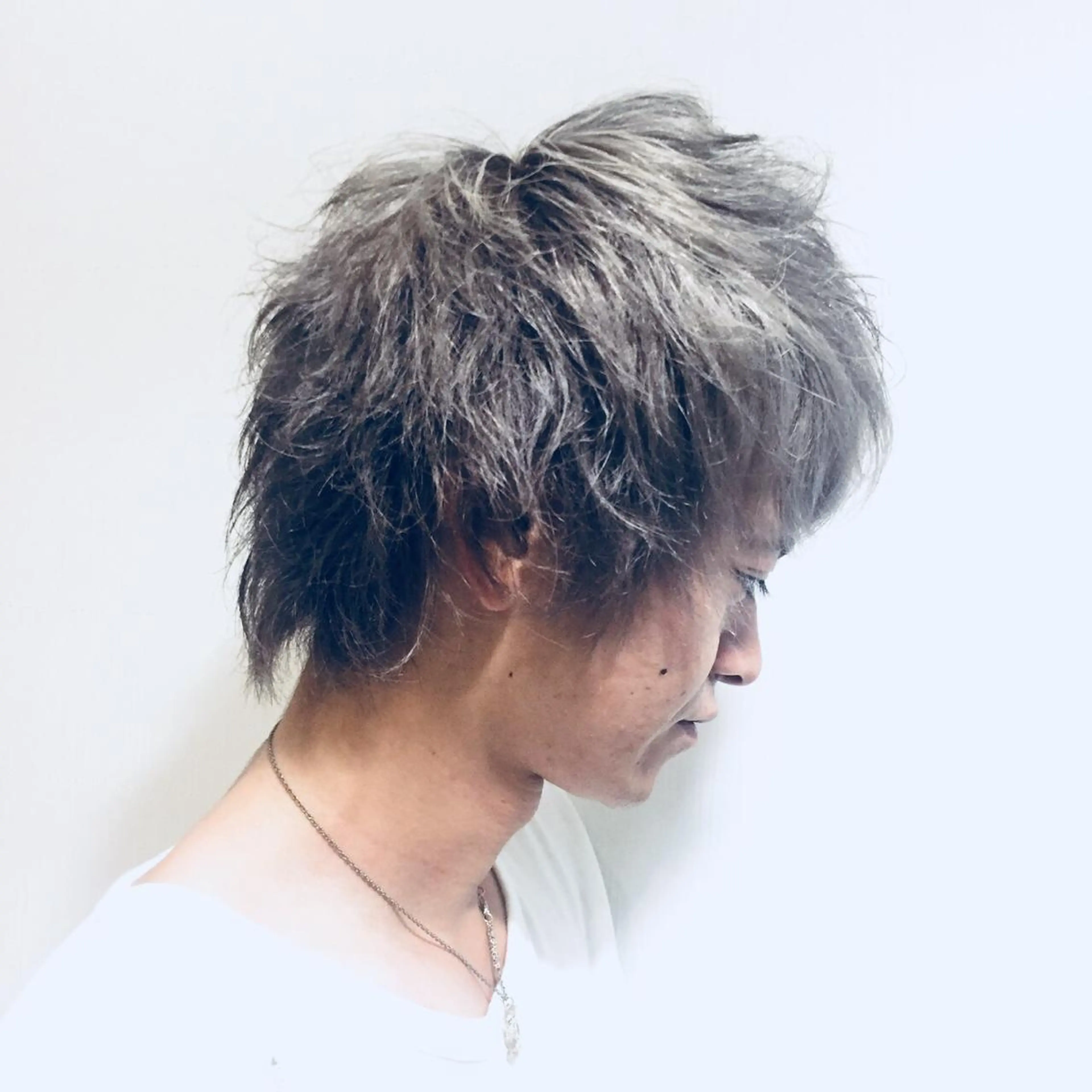 ショート カラー メンズ 阿久津 泰幸のヘアスタイル