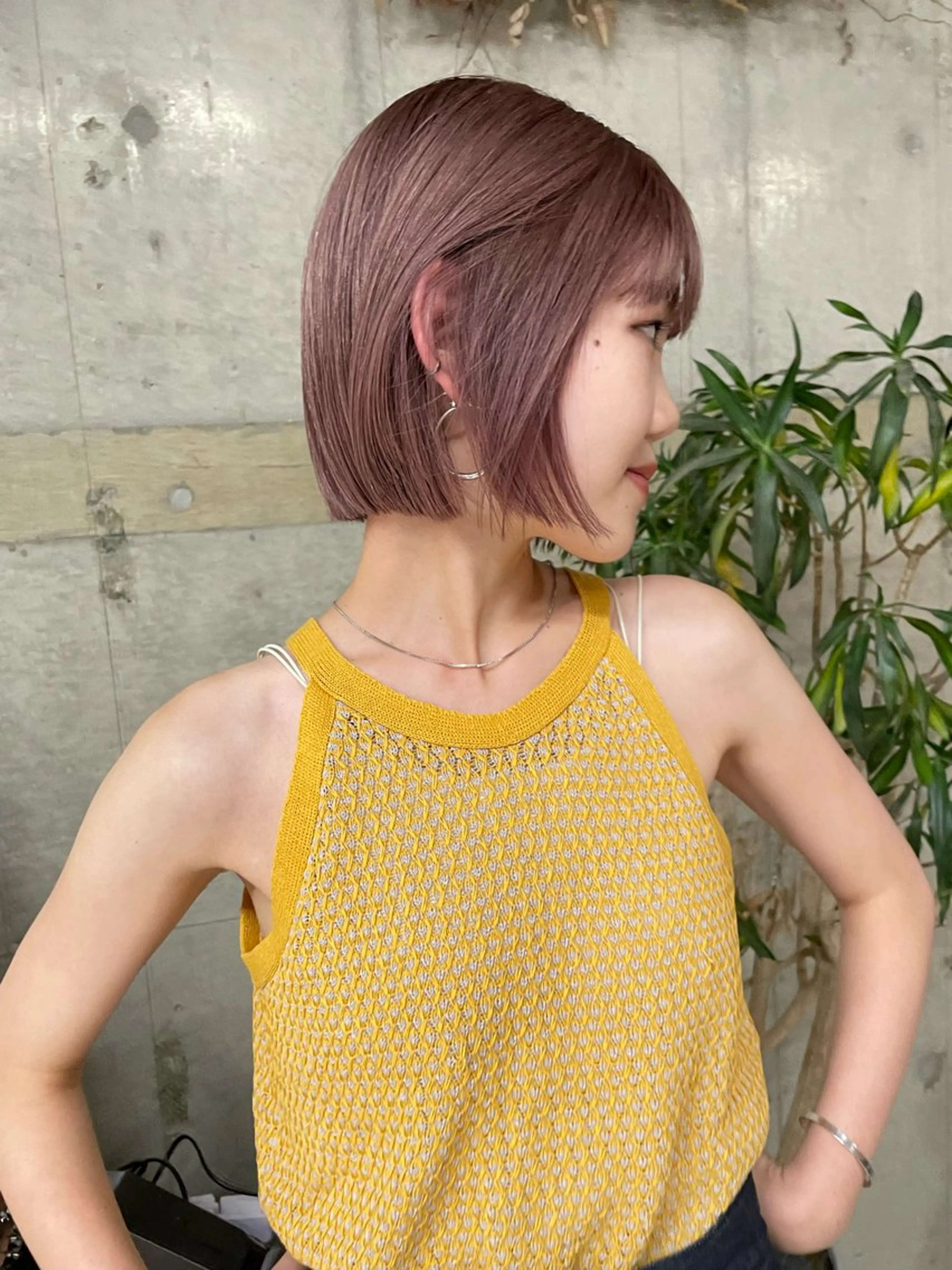 カラー カット ヘアカラー トリートメント wewe: momoeのヘアスタイル